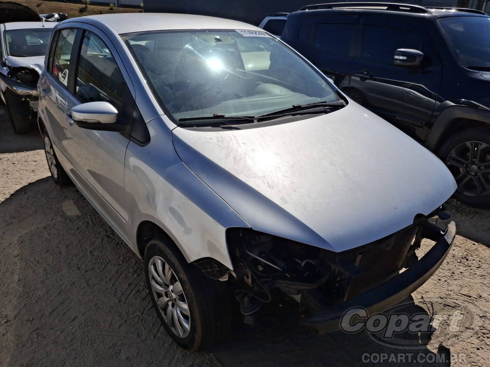 Veículo VW - VolksWagen Fox Volkswagen Fox 1.0 Total Flex 2014 Conservado 2014 em leilão