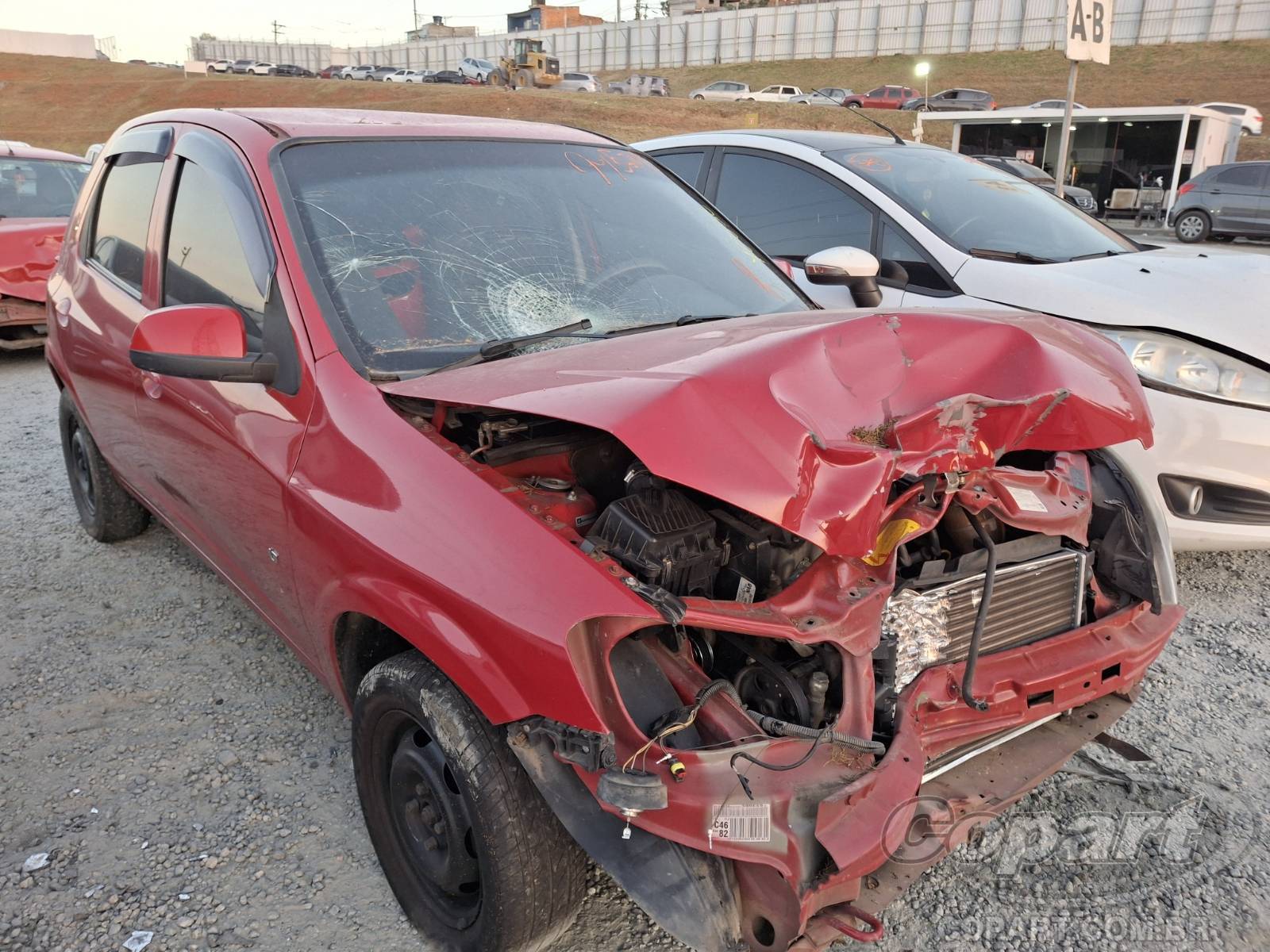 Veículo GM - Chevrolet Celta CHEVROLET CELTA LT 1.0 VHC E FlexPower 2012 2012 em leilão