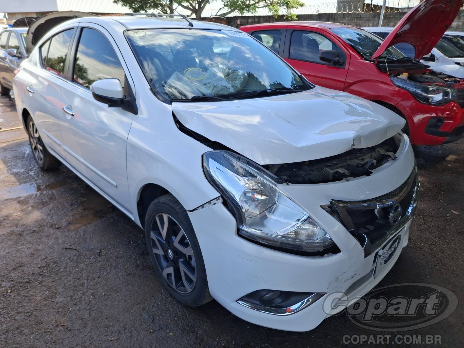 Veículo Nissan Versa NISSAN VERSA 1.6 16V 2017 em leilão