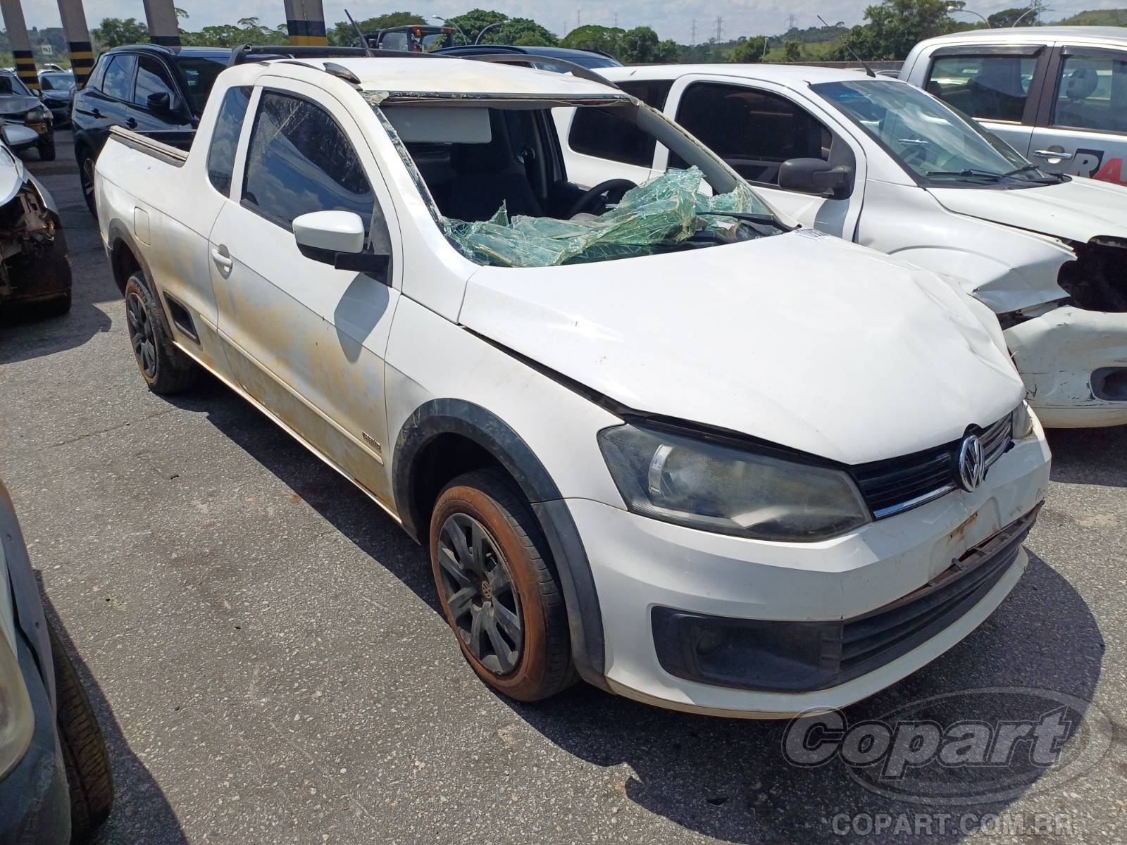 Veículo VW - VolksWagen Saveiro VOLKSWAGEN SAVEIRO CE 1.6 Total Flex 2014 2014 em leilão
