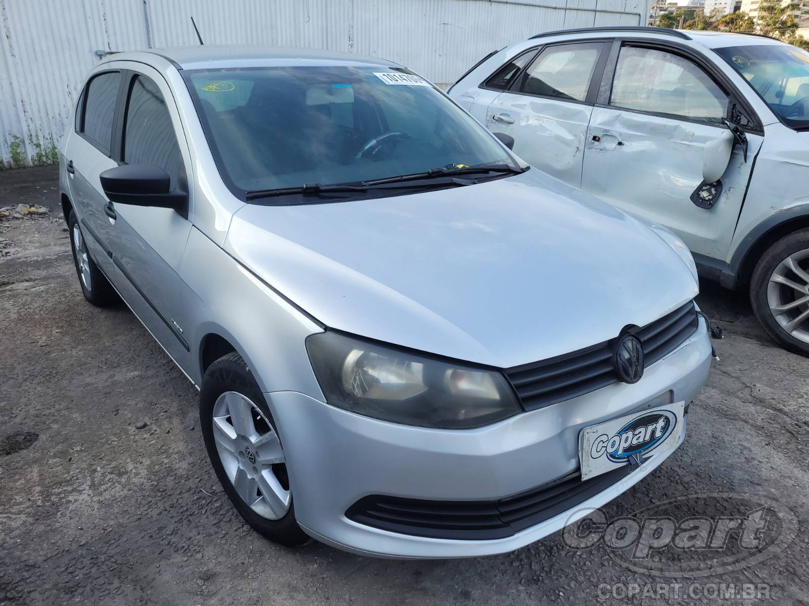 Veículo VW - VolksWagen Gol VOLKSWAGEN GOL 2014 Colisão 2014 em leilão