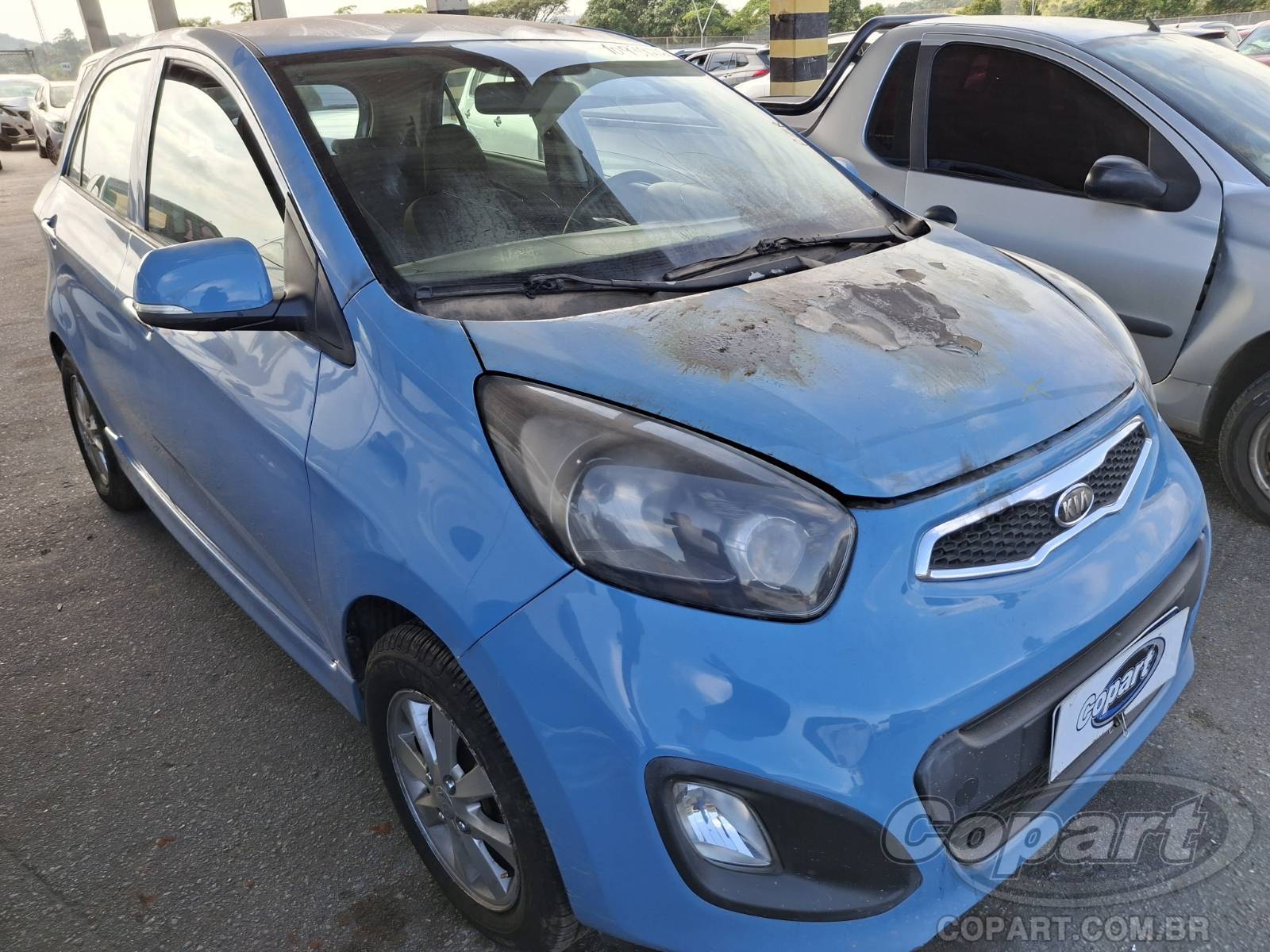 Veículo Hyundai PICANTO KIA Picanto EX 1.0 12V 2012 Queimado 2012 em leilão