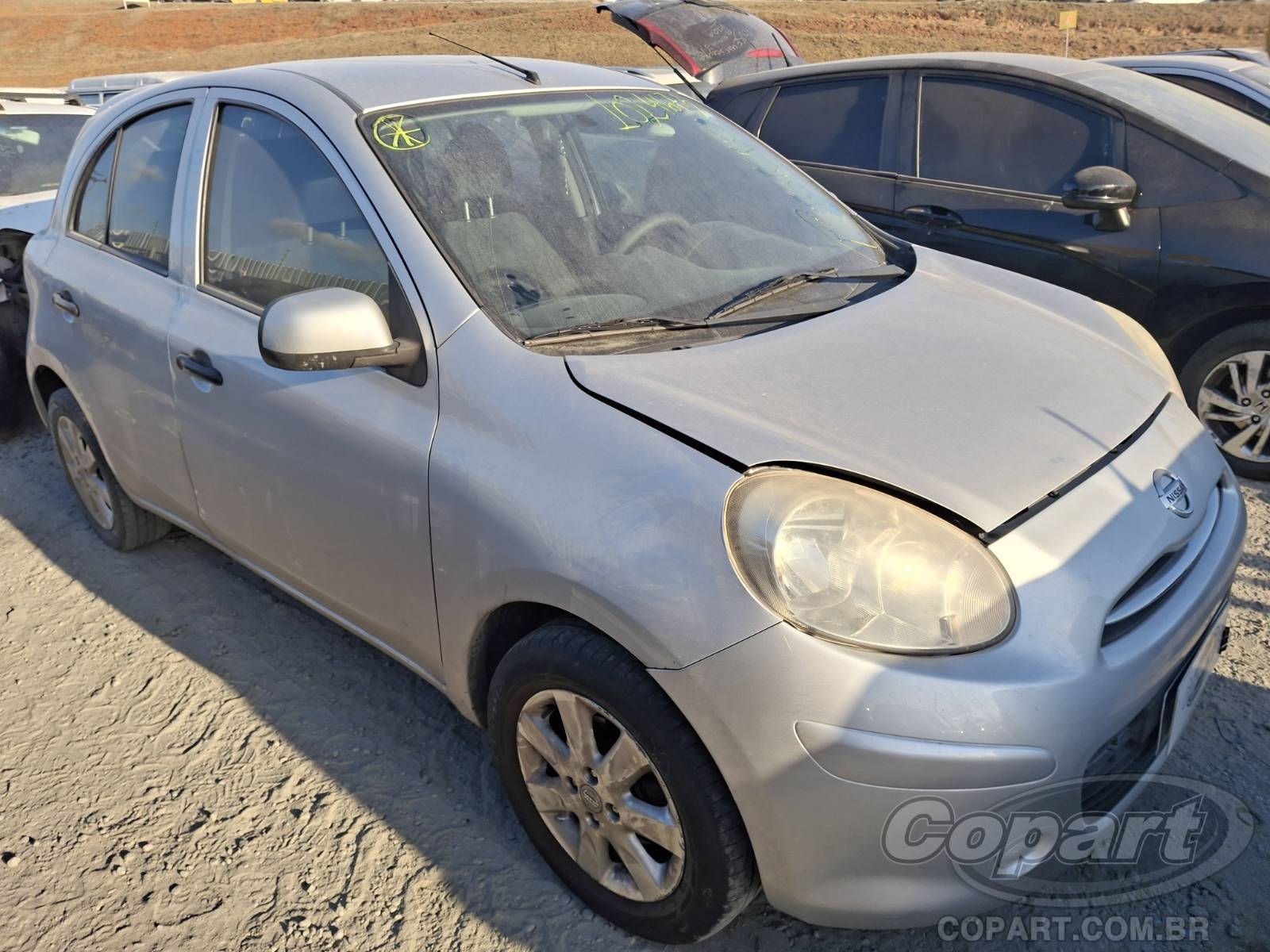 Veículo Nissan March NISSAN MARCH S 1.0 16V 2013 Flex 2013 em leilão