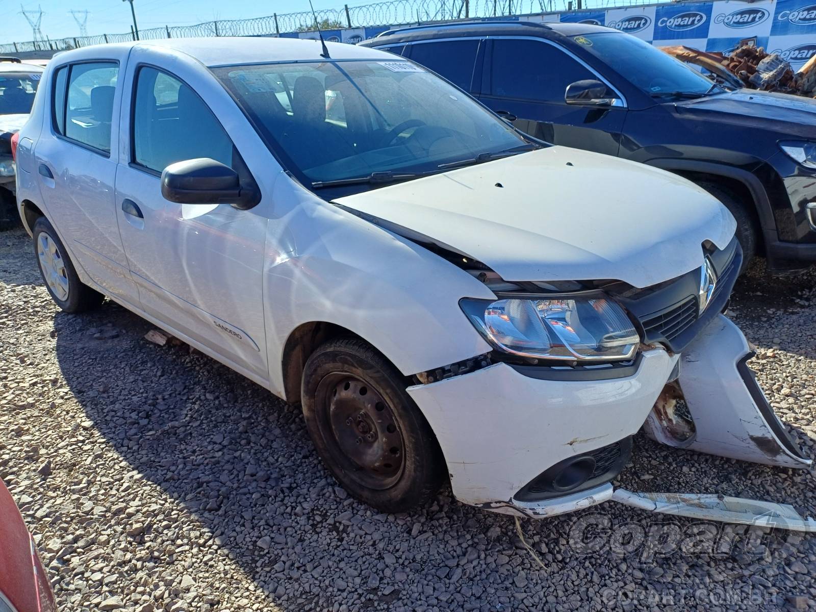 Veículo Renault Sandero Renault Sandero Autentique 1.0 16V Hi-Power 2016 2016 em leilão