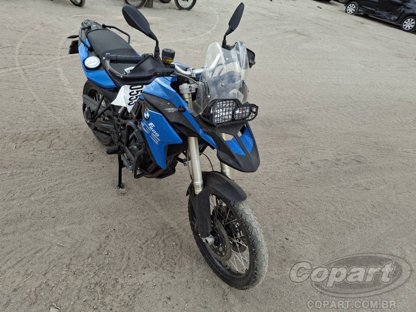 BMW F 800 GS 2013 Colisão