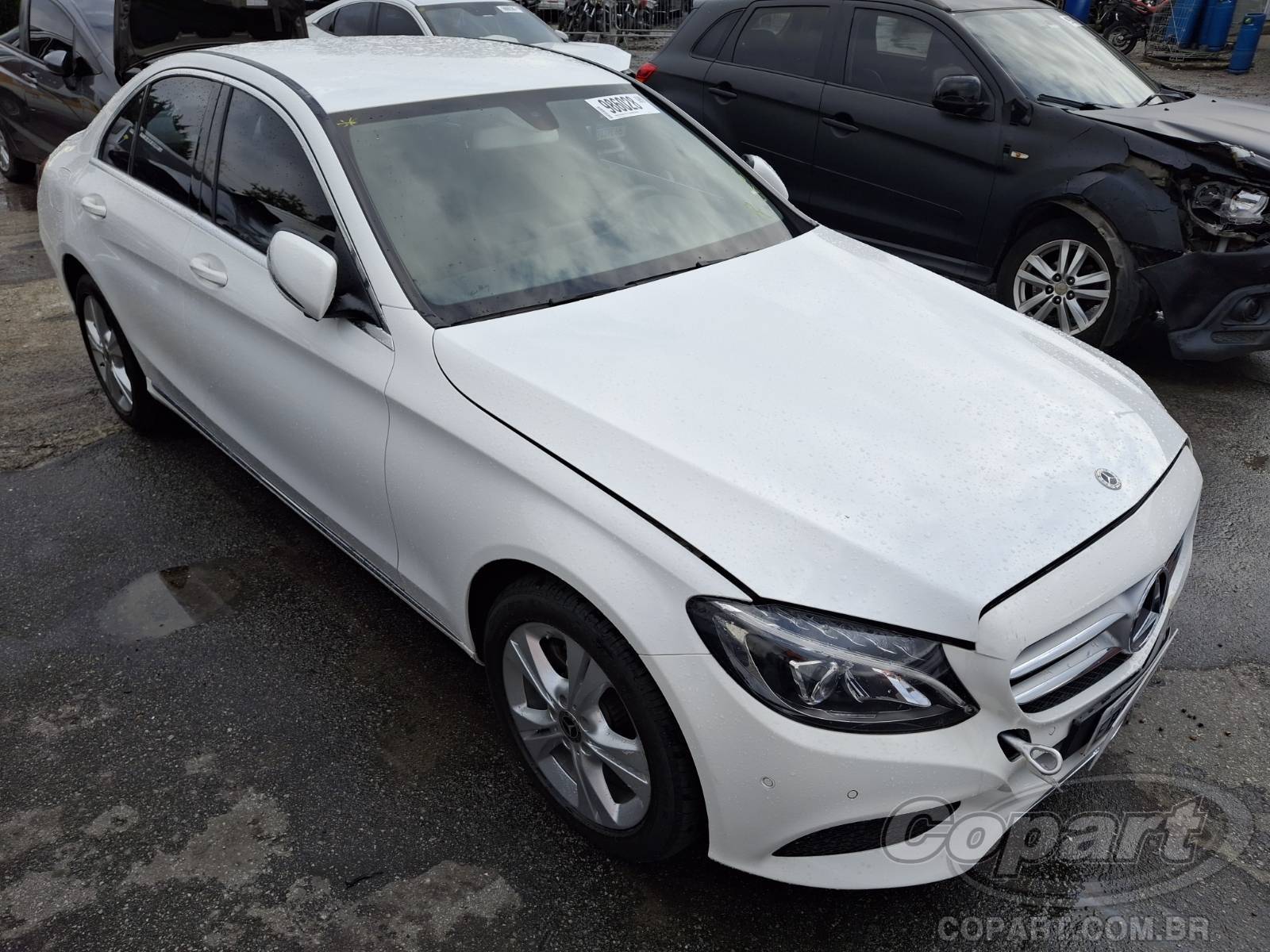Veículo Mercedes-Benz Classe C Mercedes Benz Classe C 180 1.6 16V Turbo 2018 Pequena Monta 2018 em leilão