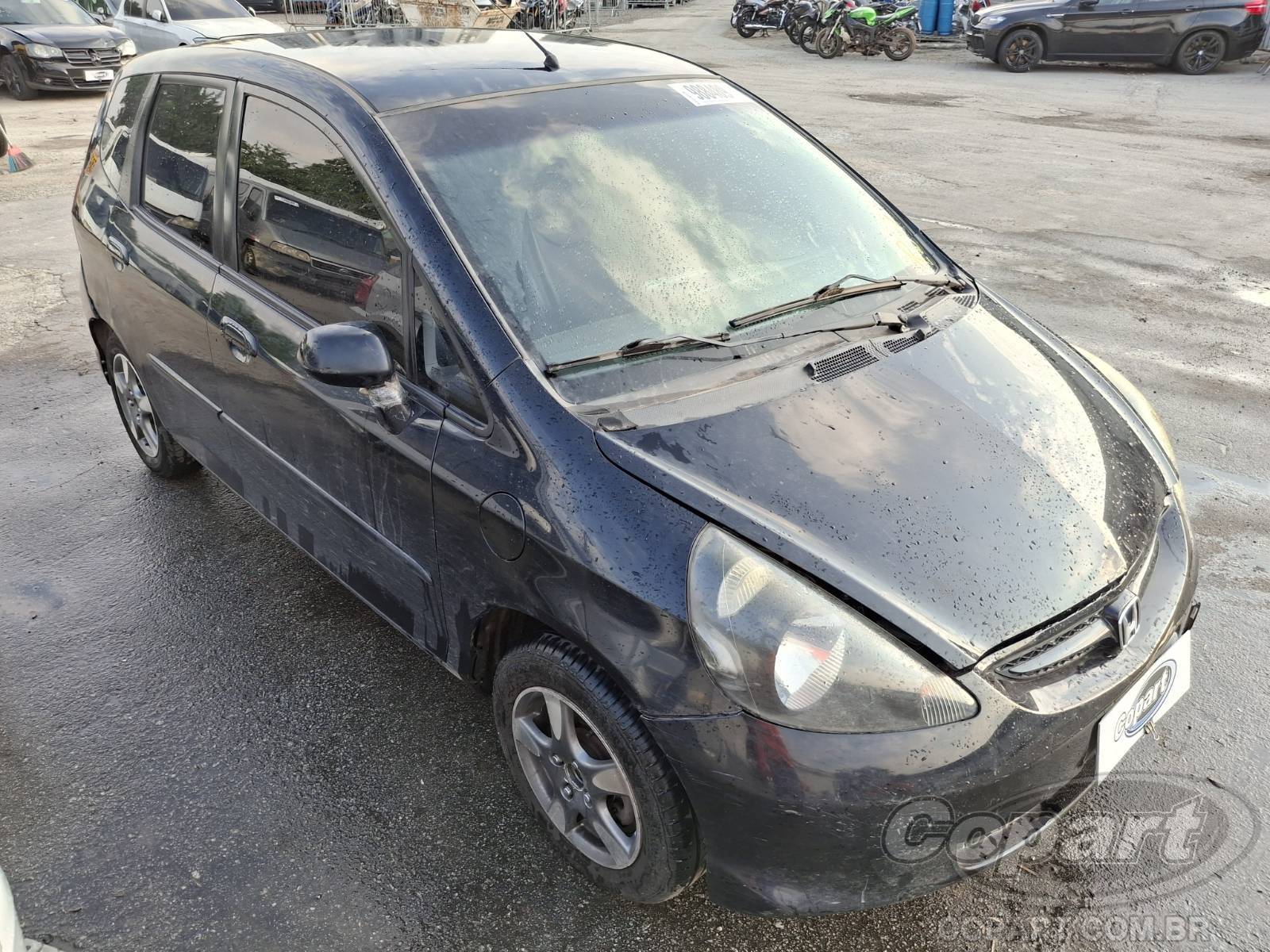 Honda Fit LX 1.4 2008 Médio Dano Motor