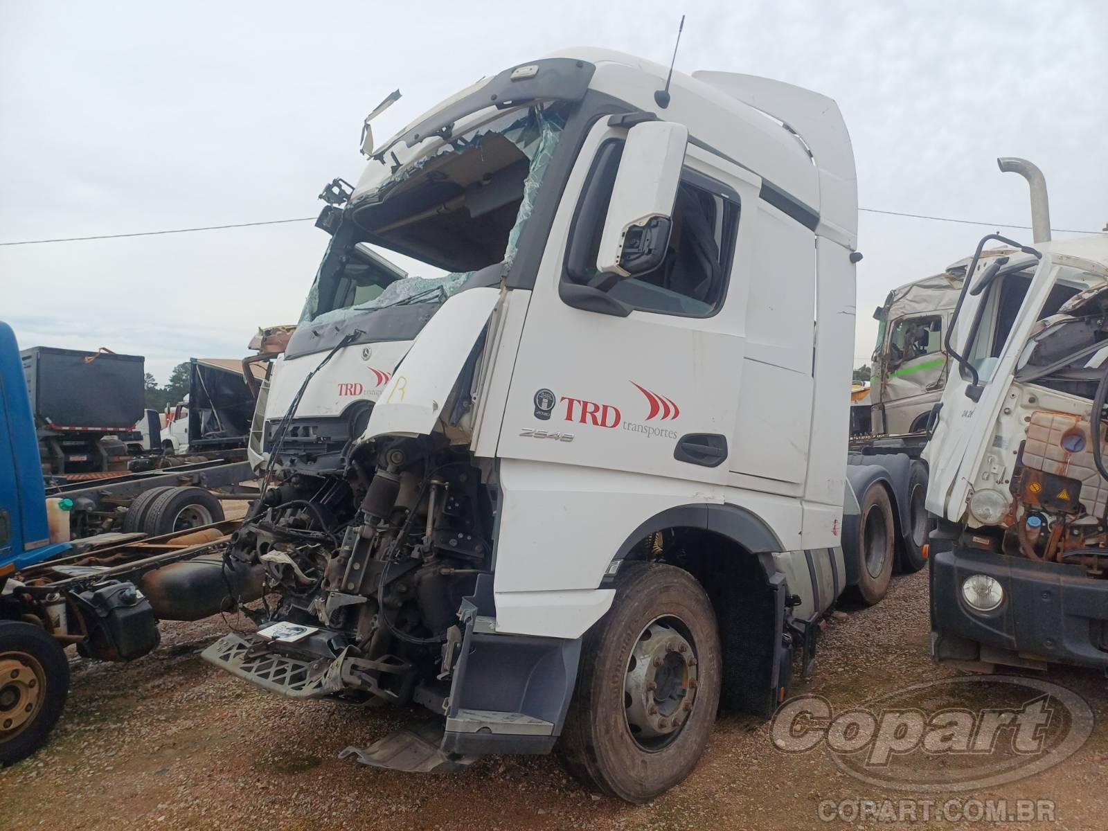 2020 MERCEDES BENZ ACTROS — leilão em Curitiba/PR (foto 2)