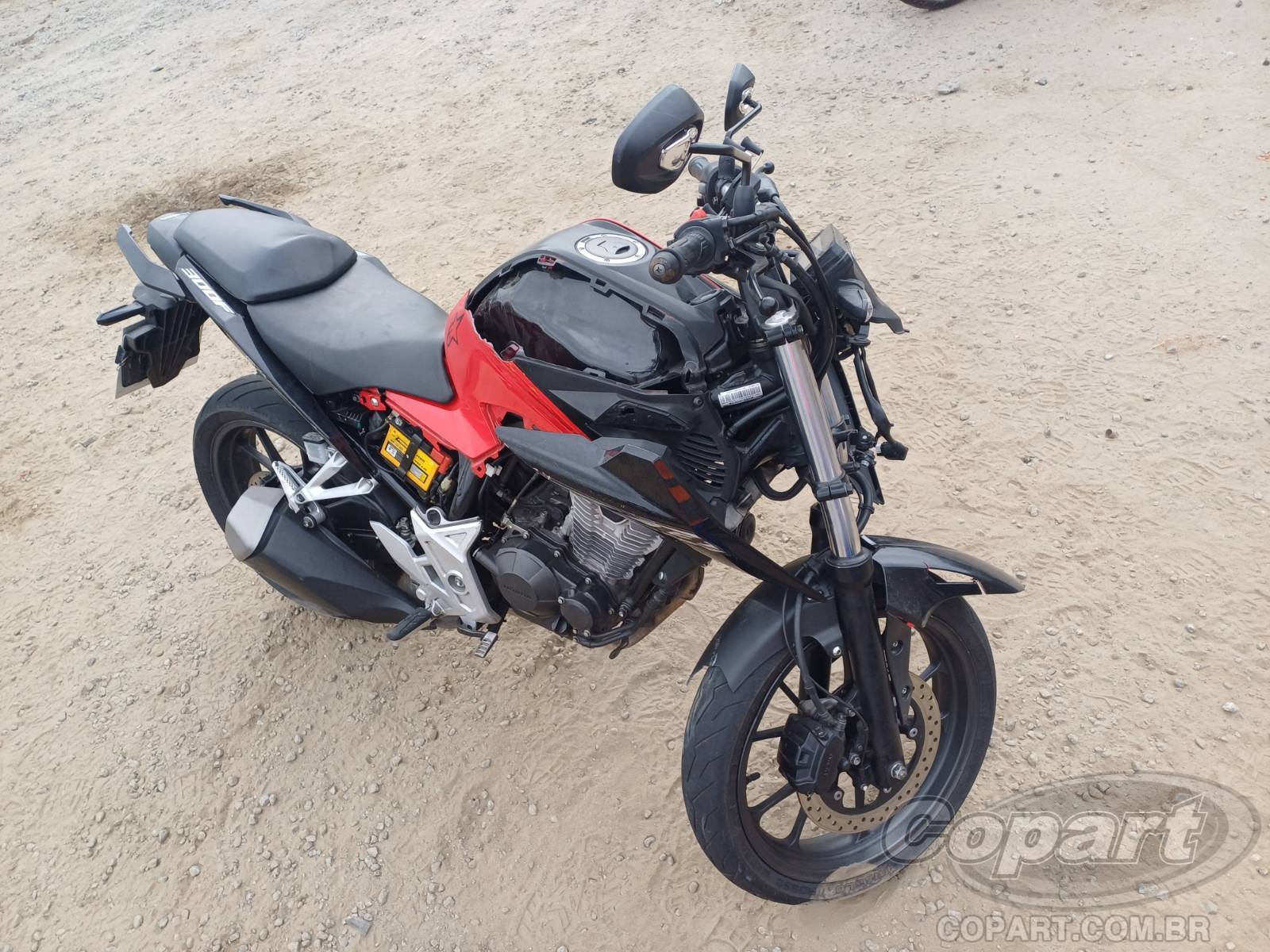 Veículo HONDA CB 300F 2023 HONDA CB 300F Twister ABS Motos 2023 em leilão