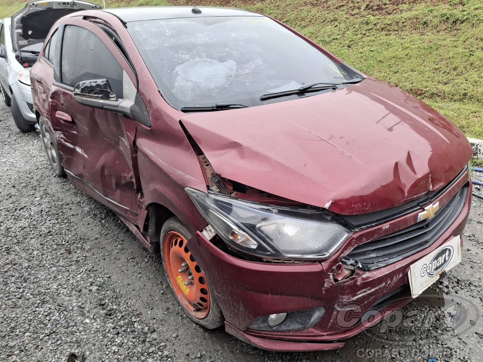 Veículo GM - Chevrolet Onix Chevrolet Onix Effect 1.4 Eco 2018 Médio Dano 2018 em leilão