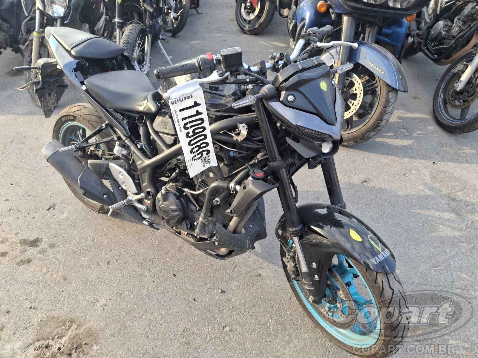 Veículo YAMAHA MT-03 2025 YAMAHA MT-03 2025 em leilão