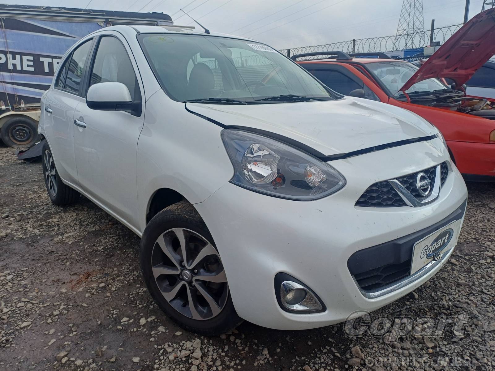 Veículo Nissan March NISSAN MARCH 1.6 16V 2017 em leilão