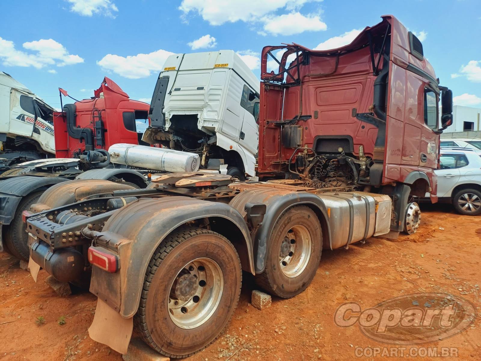 2021 MERCEDES BENZ ACTROS — leilão em Goiânia (Polo Industrial)/GO (foto 4)