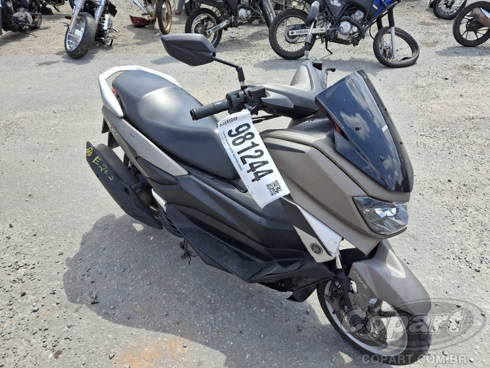 Veículo YAMAHA NMAX Yamaha NMAX 160 ABS 2017 Pequena Monta 2017 em leilão