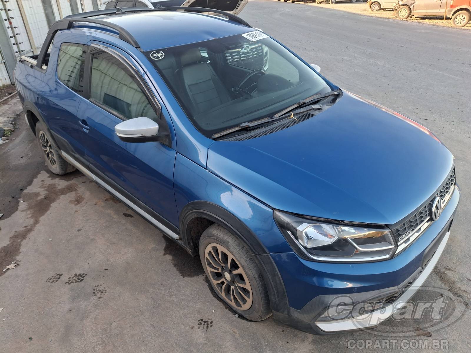 Veículo VW - VolksWagen Volkswagen Volkswagen Saveiro CD 1.6 16V Flex 2017 2017 em leilão