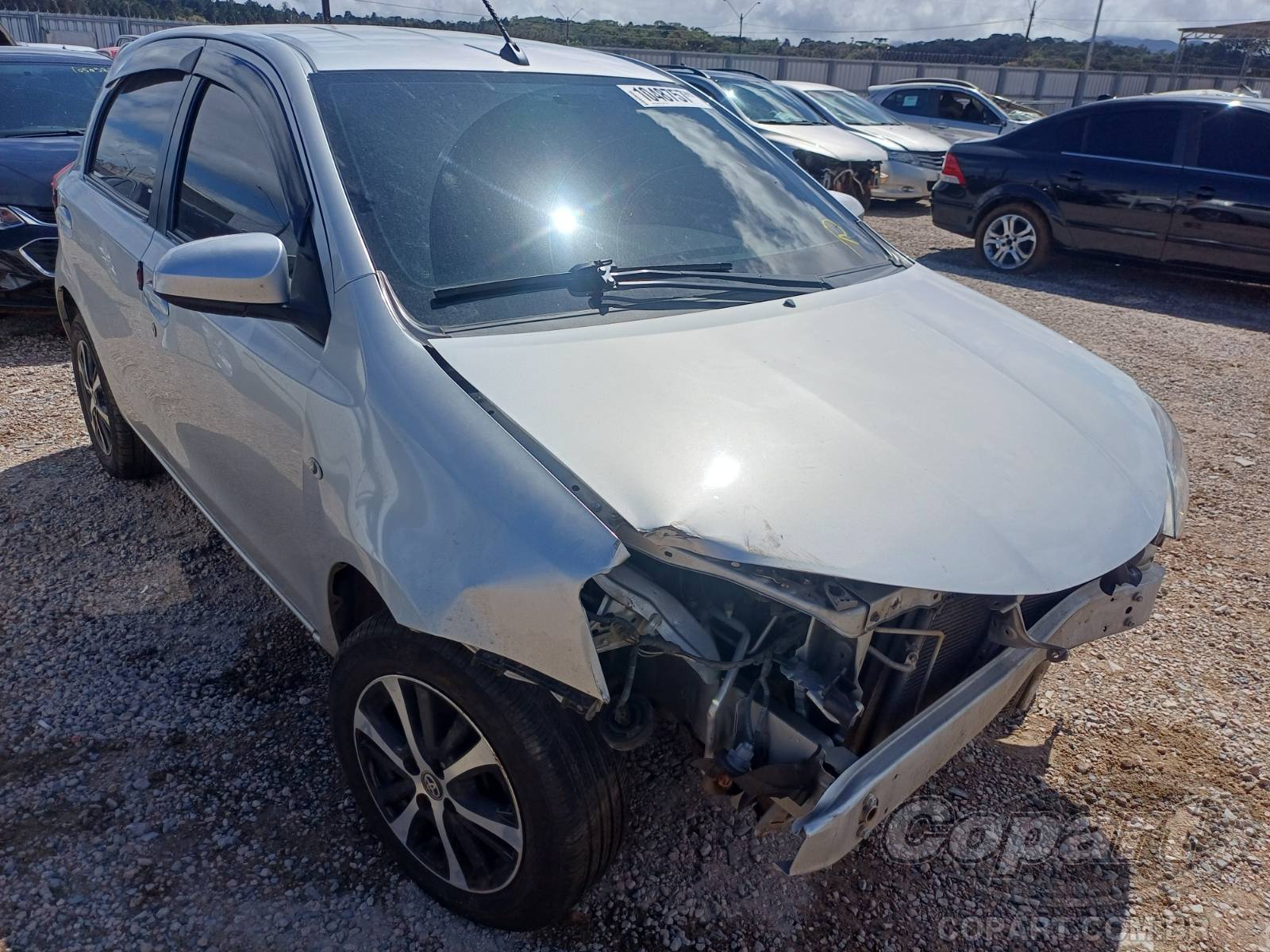 Veículo Toyota Etios 2017 TOYOTA ETIOS XS AT 1.5 16V DUAL VVT-I 2017 em leilão
