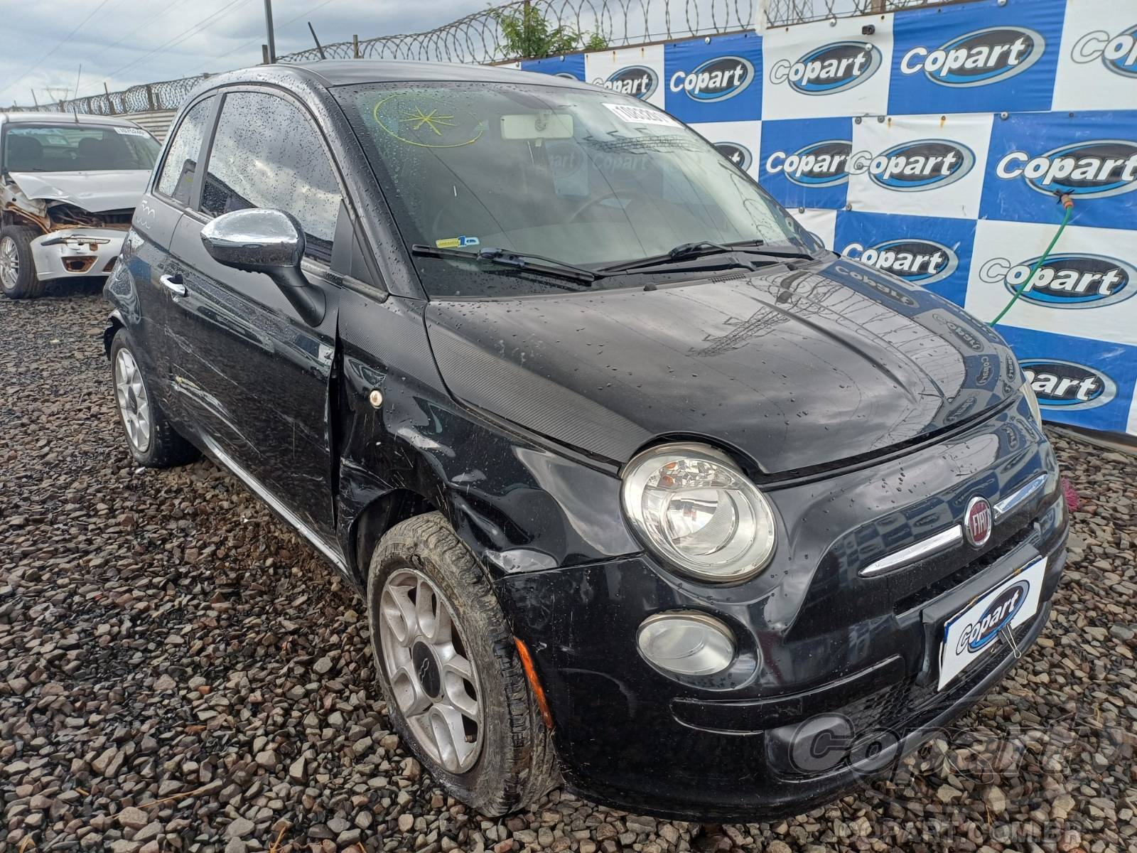 FIAT 500 2012 Flex - Motor dá partida