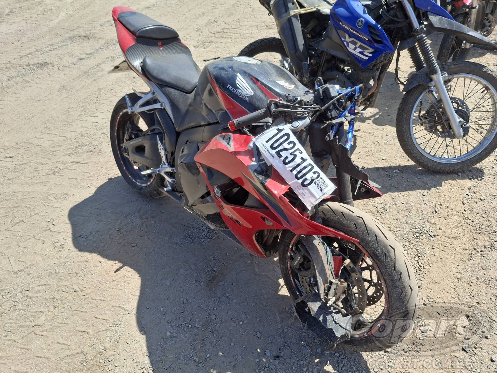 Veículo HONDA CBR HONDA CBR 600RR 2010 2010 em leilão