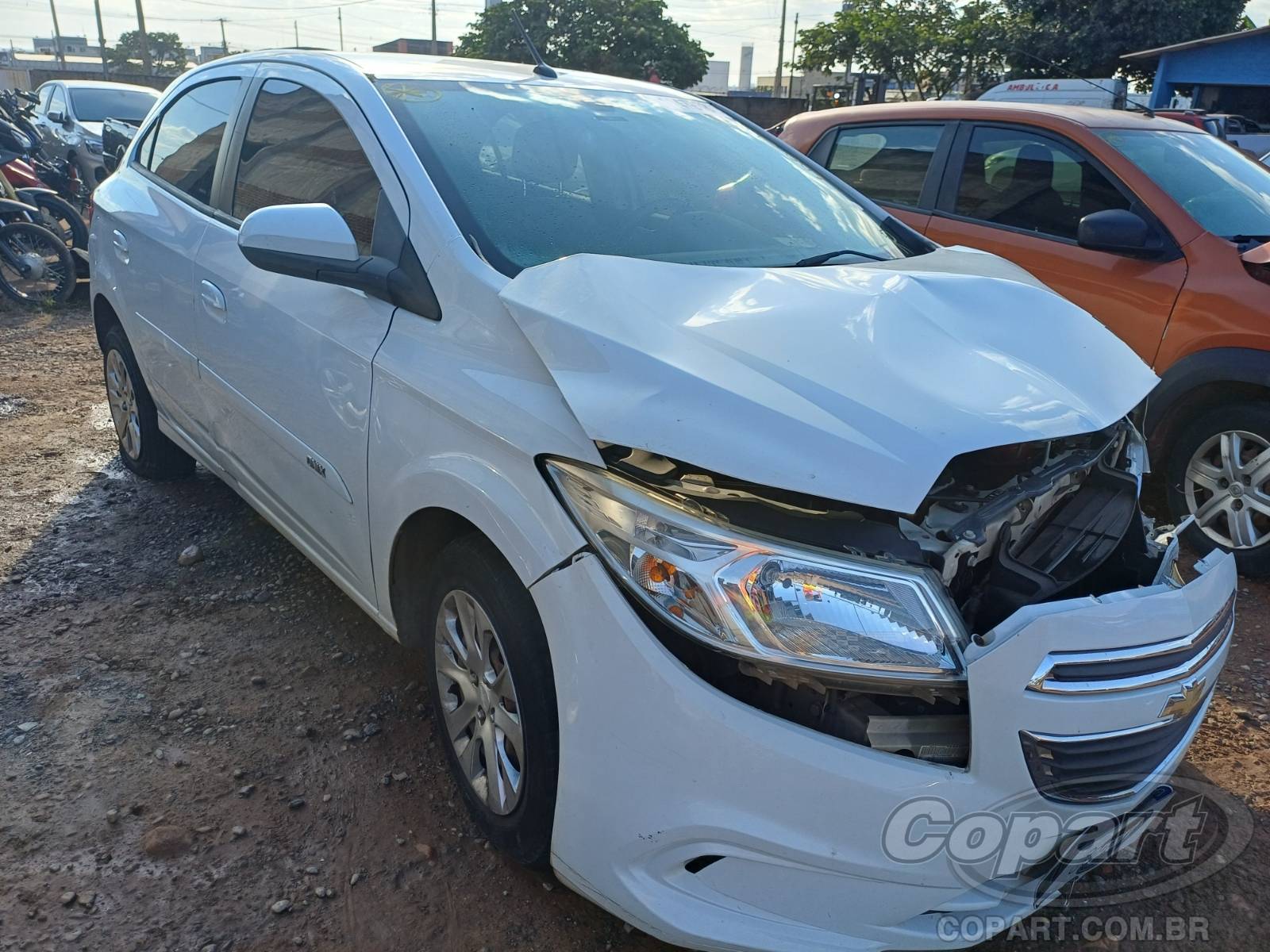 Veículo GM - Chevrolet Onix Chevrolet Onix LT 1.0 SPE 2016 Recuperado 2016 em leilão