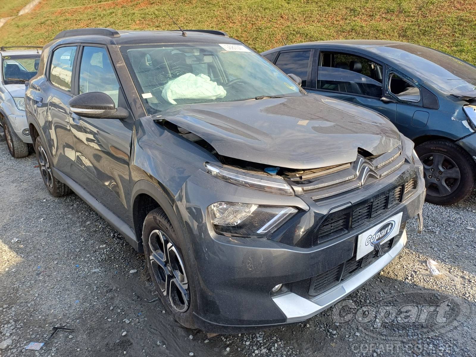 Veículo Citroën C3 Aircross Citroen C3 Aircross Shine 1.0 12V GSE Turbo 2024 Colisão Média Monta 2025 em leilão