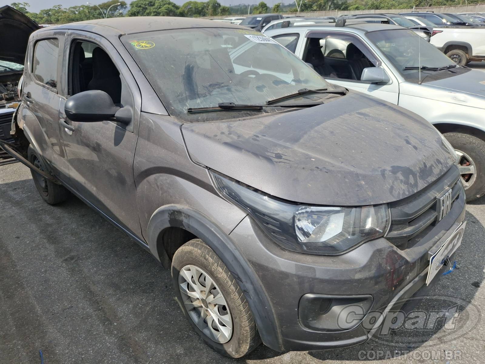 Veículo Fiat Mobi Fiat Mobi Like 1.0 Fire 2023 Colisão Média Monta 2023 em leilão
