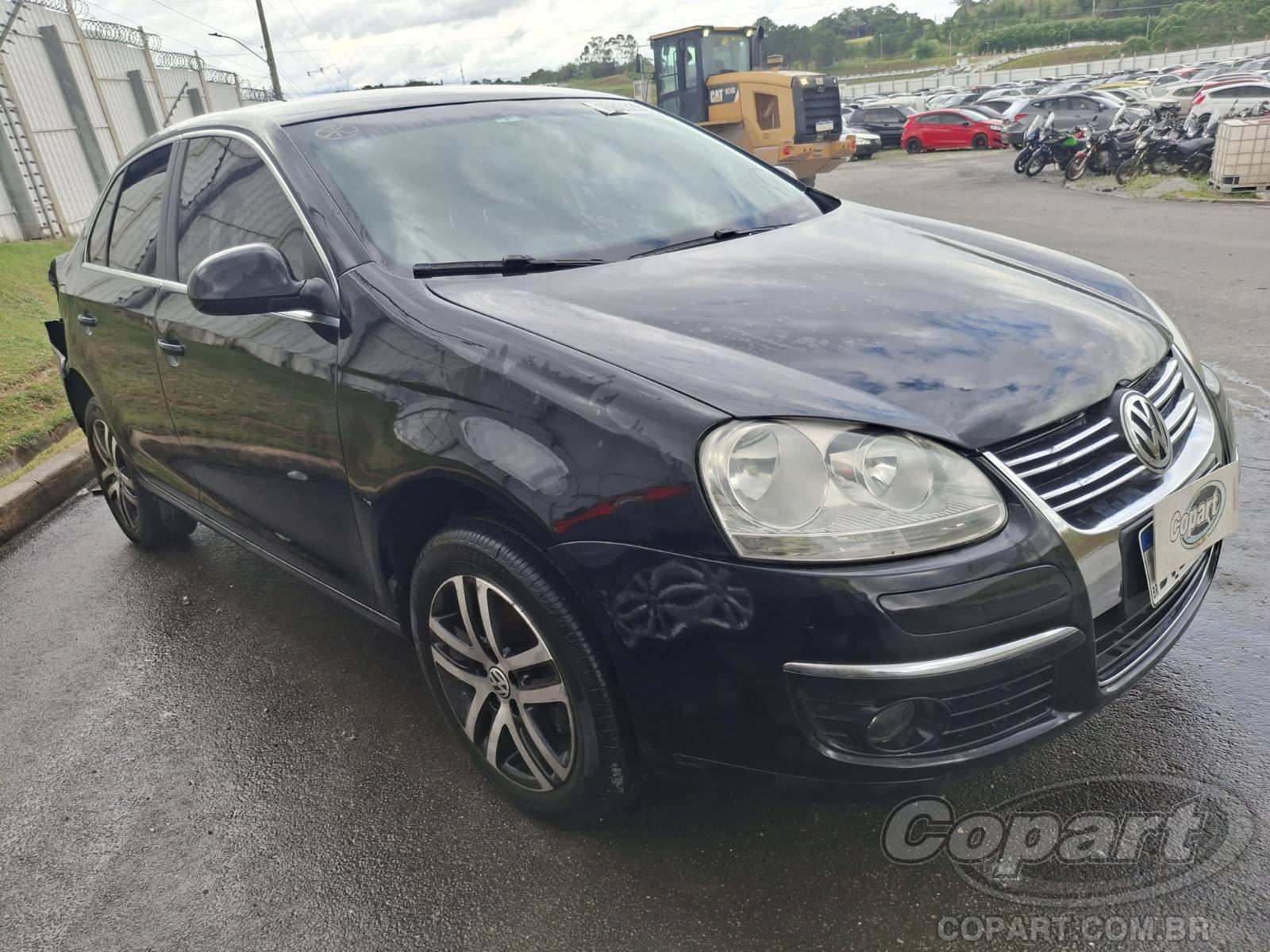 Veículo VW - VolksWagen Jetta Volkswagen Jetta 2.5 I5 2009 Colisão Traseira 2009 em leilão