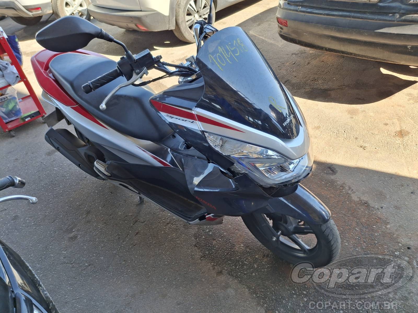 Veículo HONDA PCX 2018 HONDA PCX 150 Sport 2018 em leilão