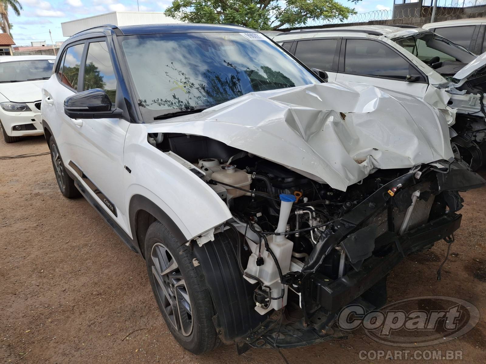 Veículo Hyundai Creta 2022 HYUNDAI CRETA N LINE 1.0 12V TGDI TURBO 2023 em leilão