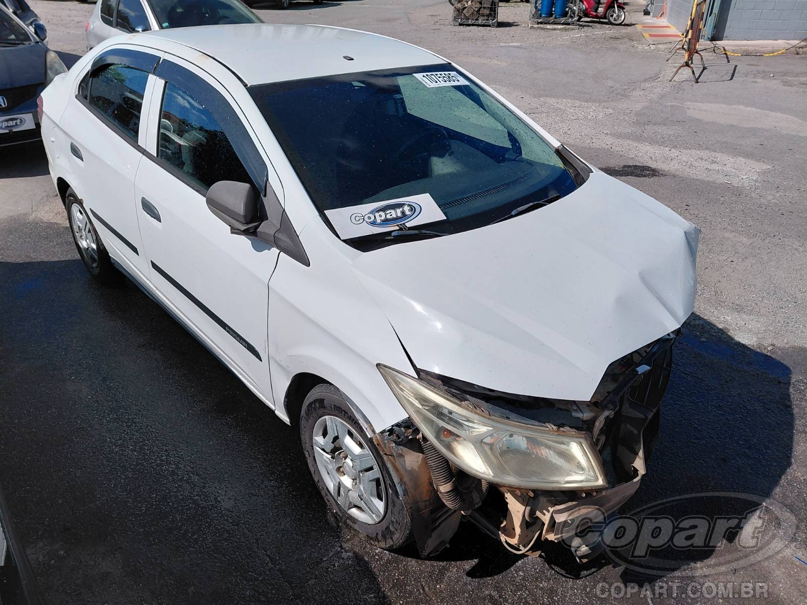 Veículo GM - Chevrolet Prisma Chevrolet Prisma Joy 1.0 Eco 2018 Colisão Frontal 2018 em leilão
