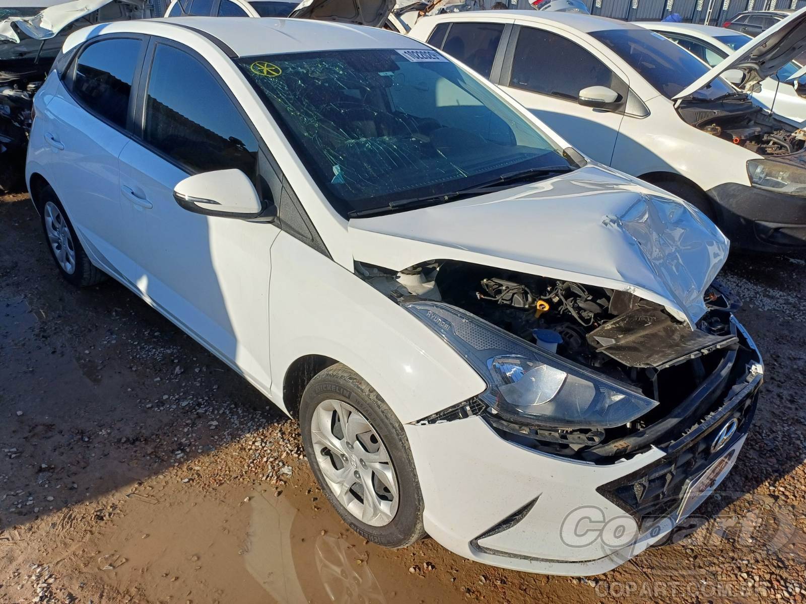 Veículo Hyundai HB20 HYUNDAI HB20 Vision 1.0 12V CVVT 2021 2021 em leilão