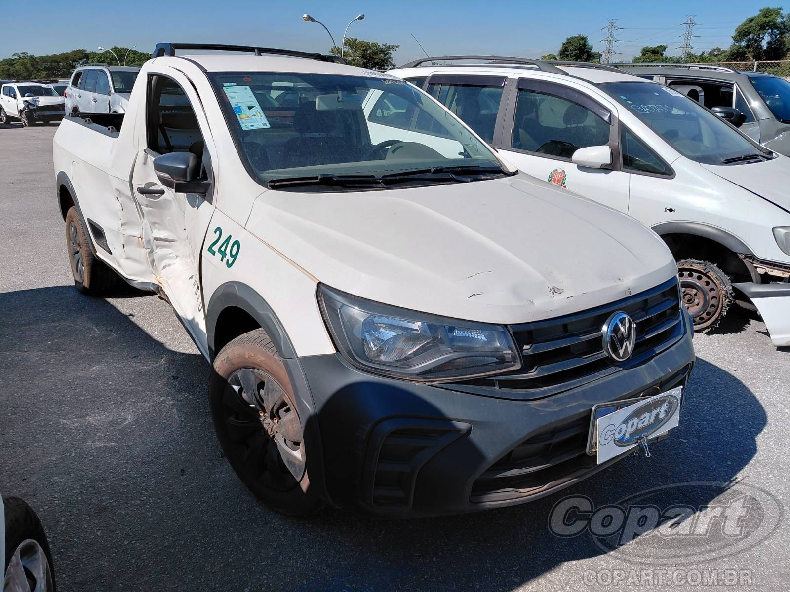 Veículo VOLKSWAGEN Volkswagen Volkswagen Saveiro 2025 1.6 16V MSI Pick-up 2025 em leilão