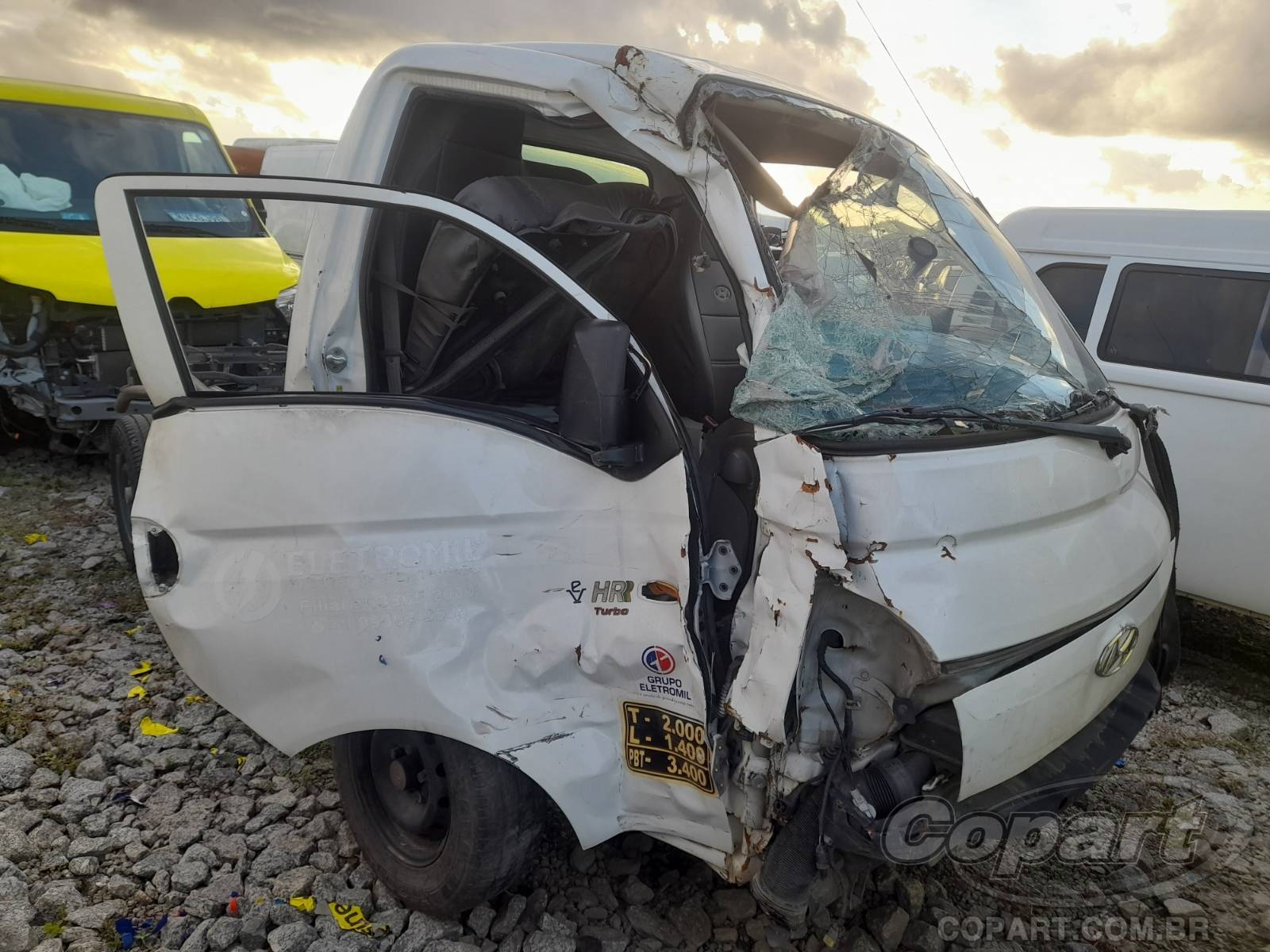 Veículo Hyundai HR Hyundai HR HD 2.5 16V TCI Turbo 2021 Médio Estado 2021 em leilão