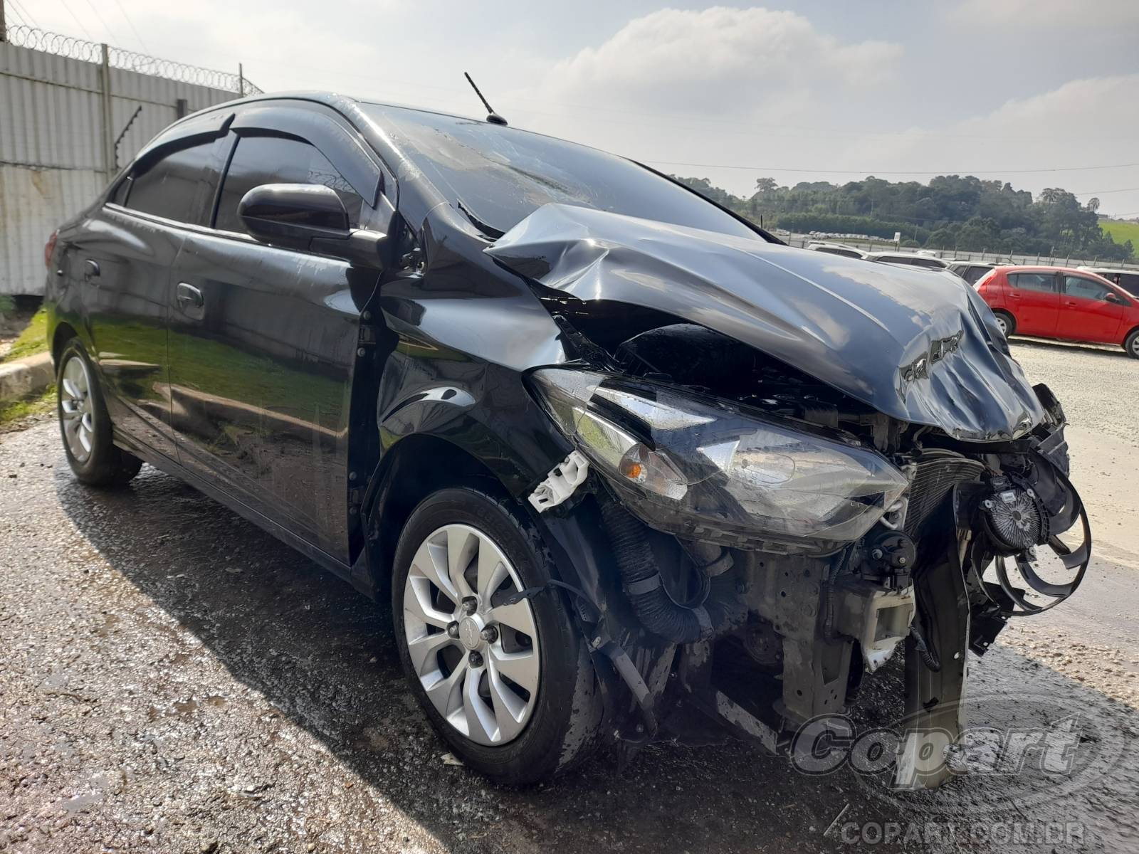 Chevrolet Prisma LT AT6 1.4 Eco 2018 Colisão Média Monta