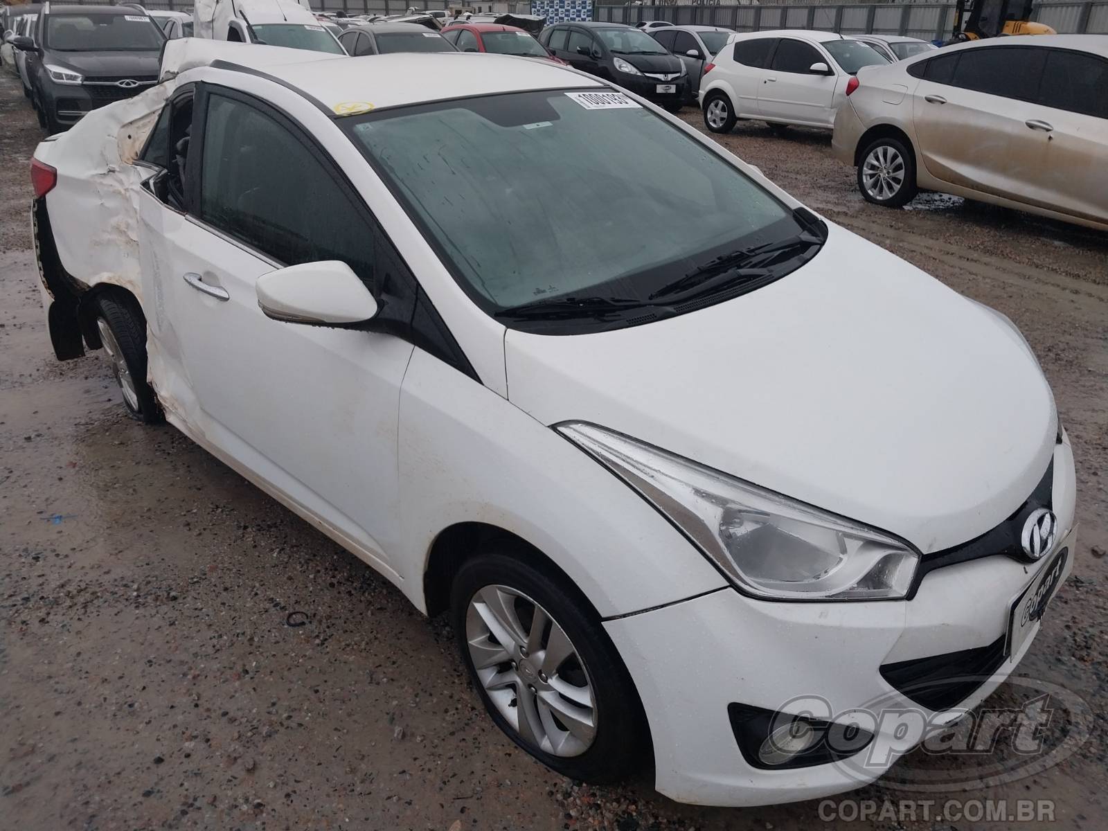 Veículo Hyundai HB20S HYUNDAI HB20S Premium 1.6 16V CVVT 2015 Colisão Média Monta 2015 em leilão
