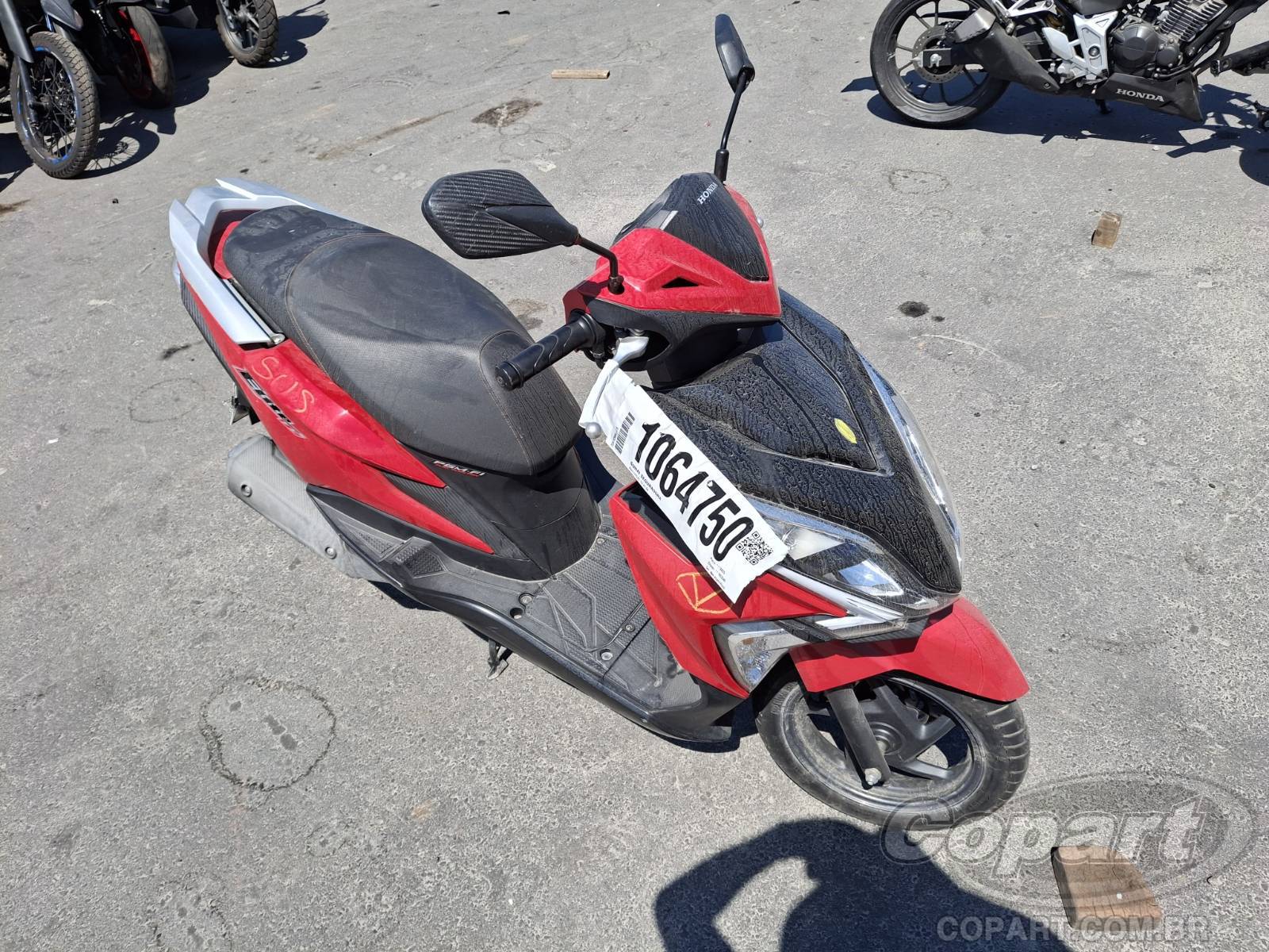 Veículo HONDA Elite Honda Elite 125 CBS V-MATIC 2024 2024 em leilão