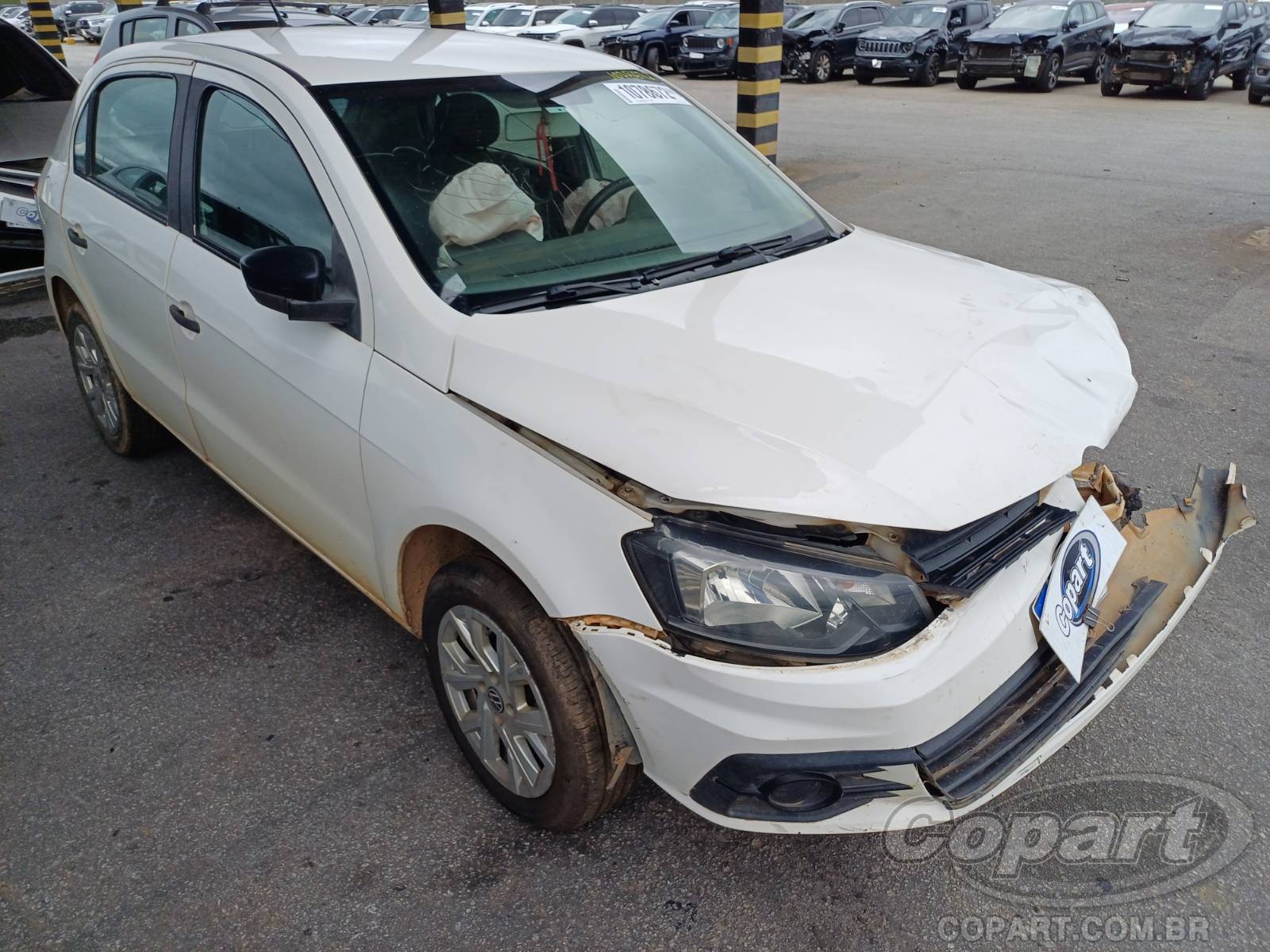 Veículo VW - VolksWagen Volkswagen VOLKSWAGEN GOL Trendline 1.0 12V MPI 2017 2017 em leilão
