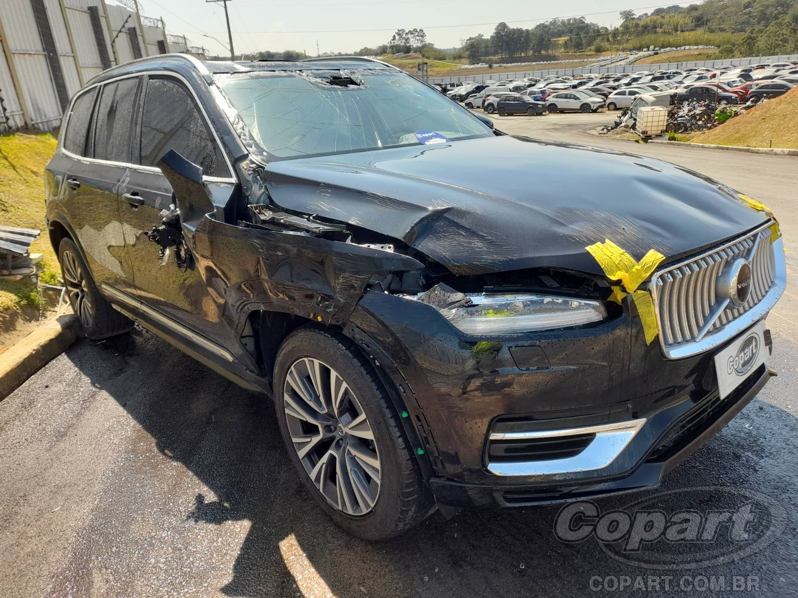 Veículo Volvo XC90 2021 VOLVO XC90 2.0 DRIVE-E SC TURBO 2021 em leilão