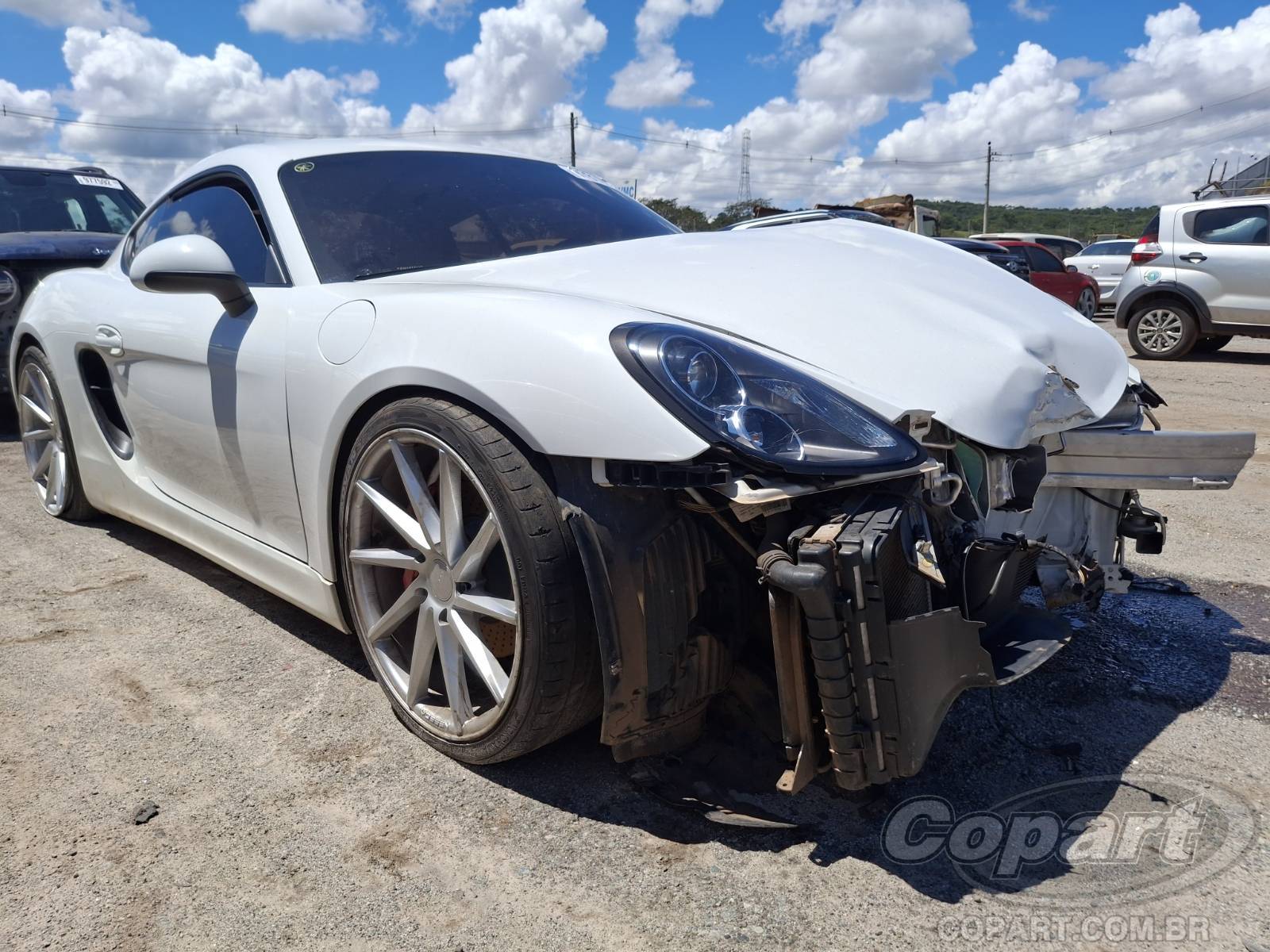 Veículo Porsche CAYMAN PORSCHE CAYMAN S 3.4 H6 2013 2014 em leilão