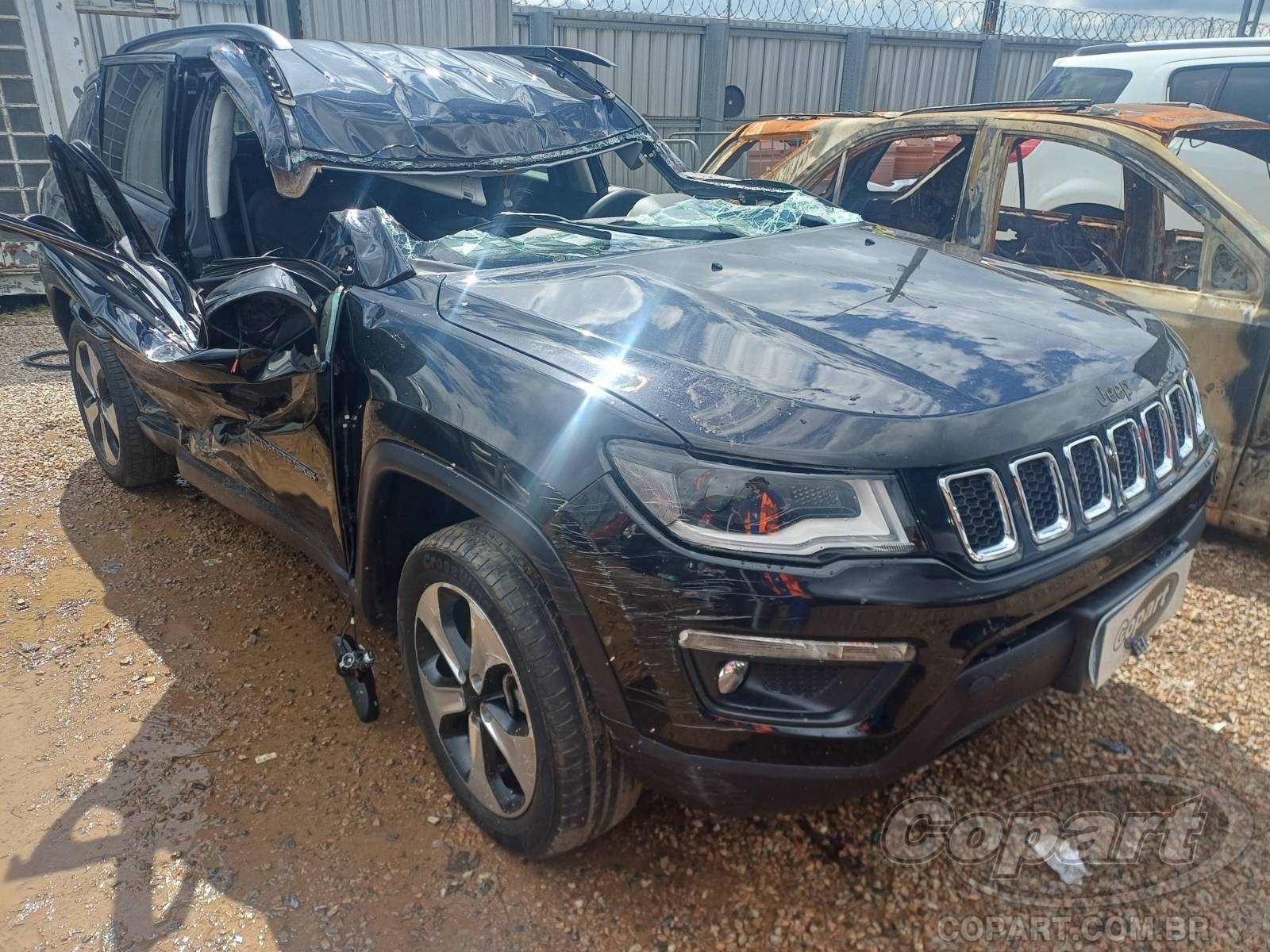 Jeep Compass Longitude 2.0 MultiJet Turbo 2018 Colisão Média Monta