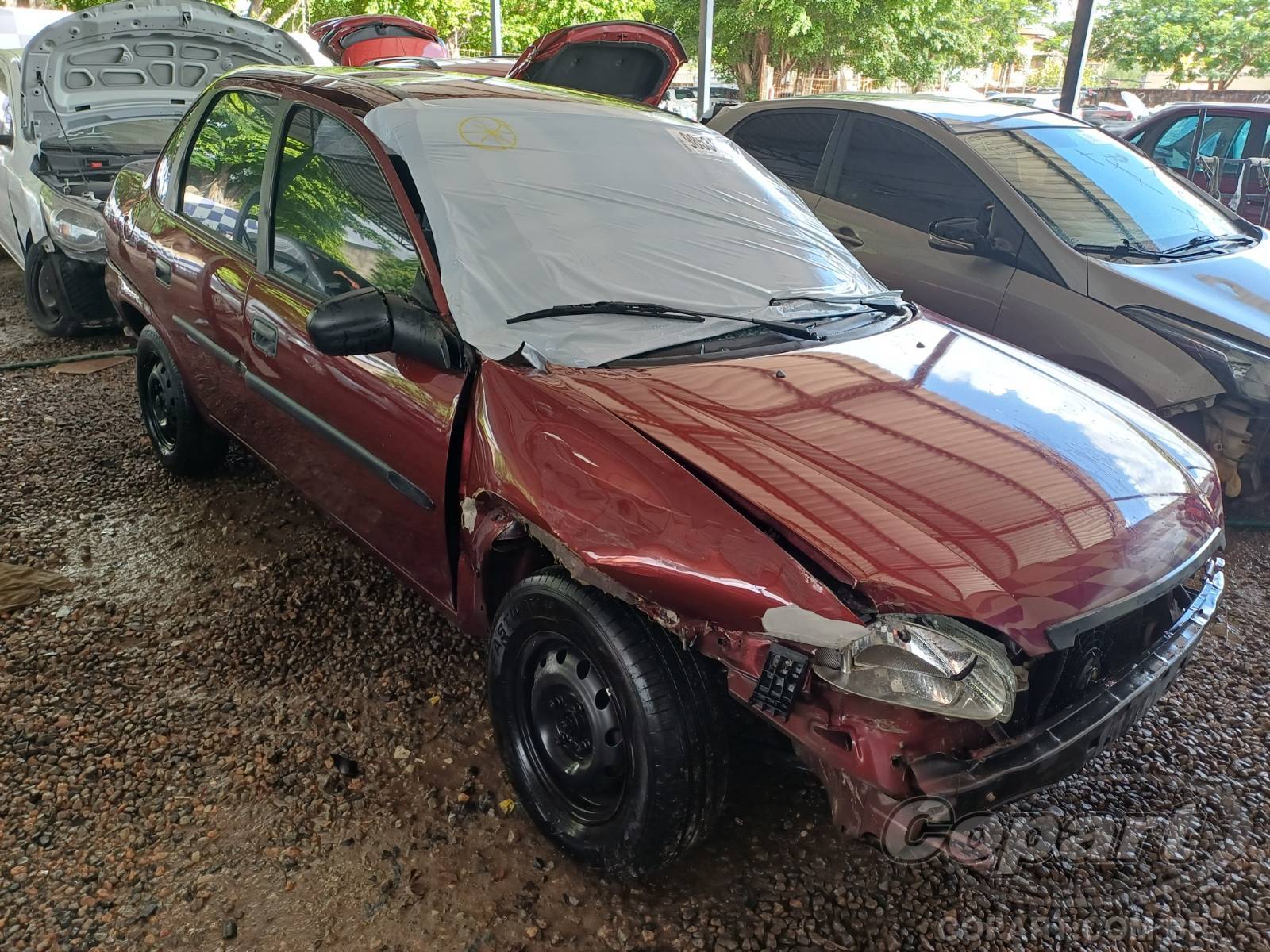 Chevrolet Classic Life 1.0 VHC FlexPower 2009 Colisão Média Monta