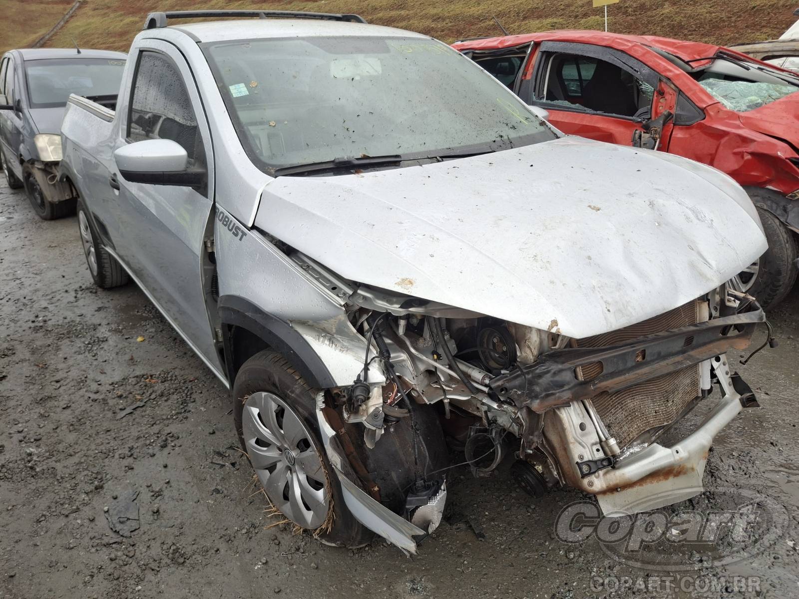 Veículo VW - VolksWagen Saveiro VOLKSWAGEN SAVEIRO Robust 1.6 MSI 2016/2017 2017 em leilão
