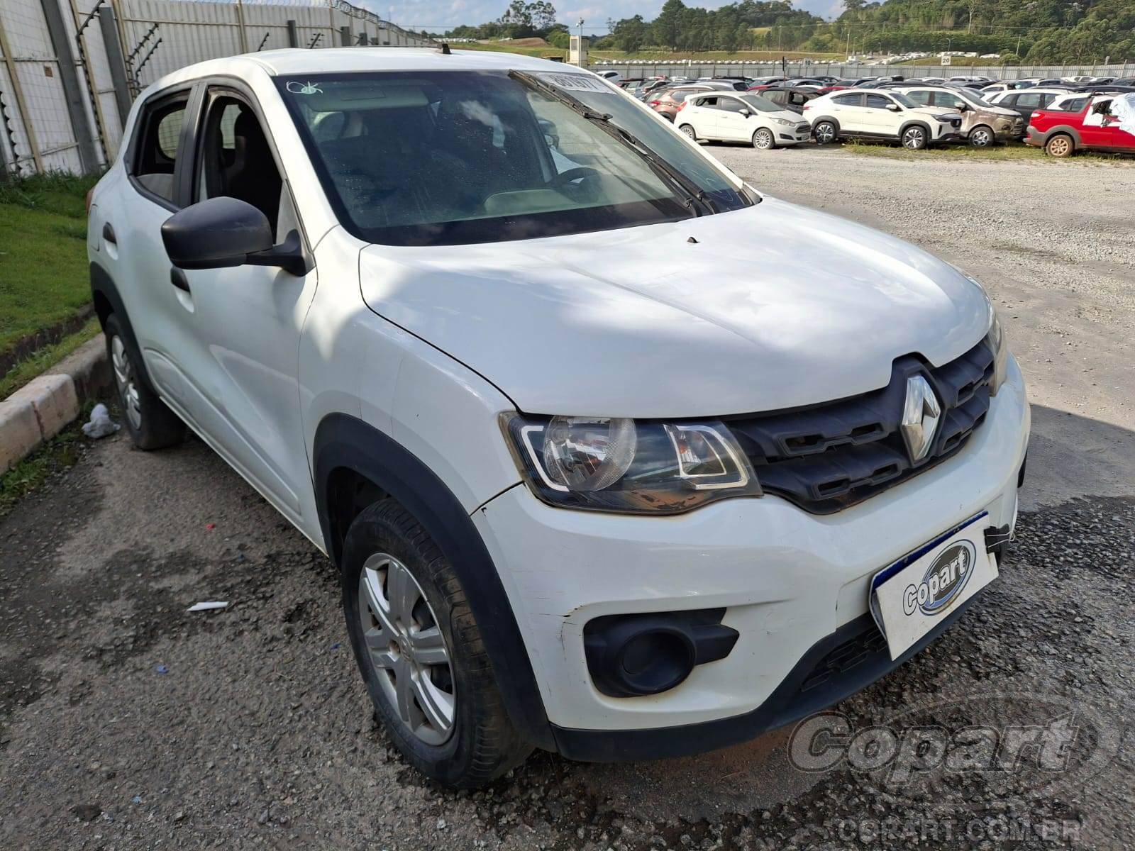 Veículo Renault Kwid Renault Kwid Zen 1.0 SCE 2022 Médio Enchente 2022 em leilão