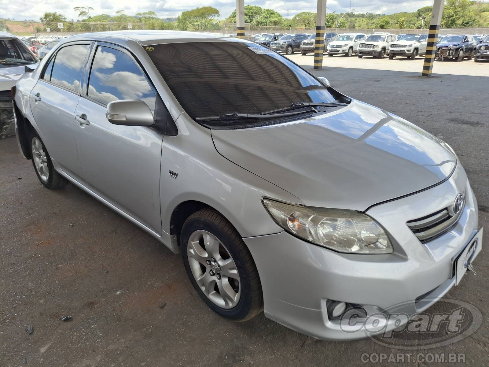 Veículo Toyota Corolla Toyota Corolla XEi 1.8 16V VVT-i 2009 2009 em leilão