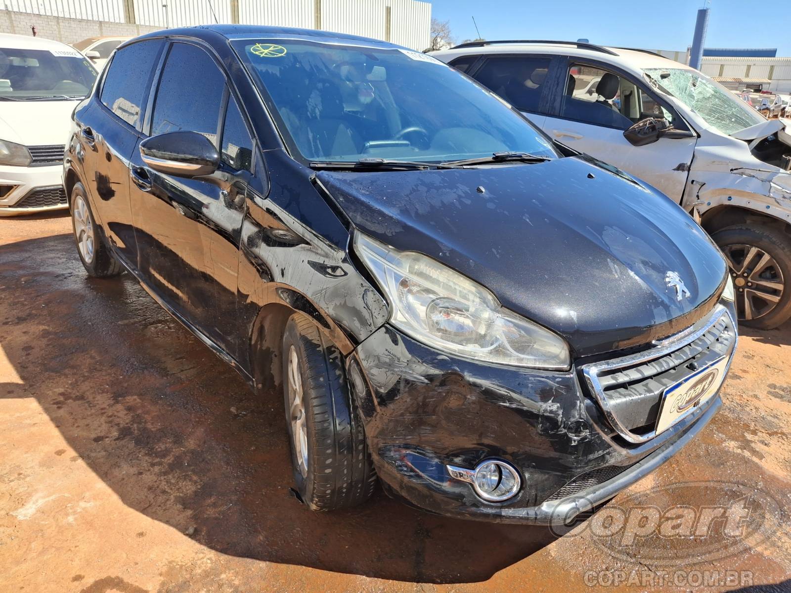 Veículo Peugeot 208 Peugeot 208 2014 2014 em leilão