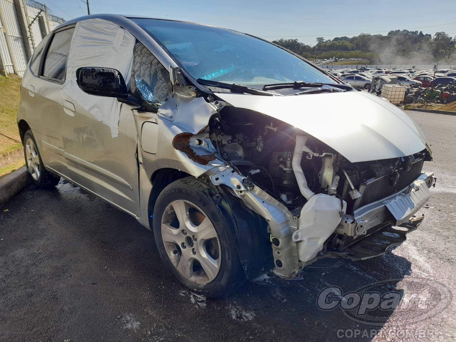 Veículo Honda Fit HONDA FIT LX 1.4 16V 2010 Recuperavel 2010 em leilão