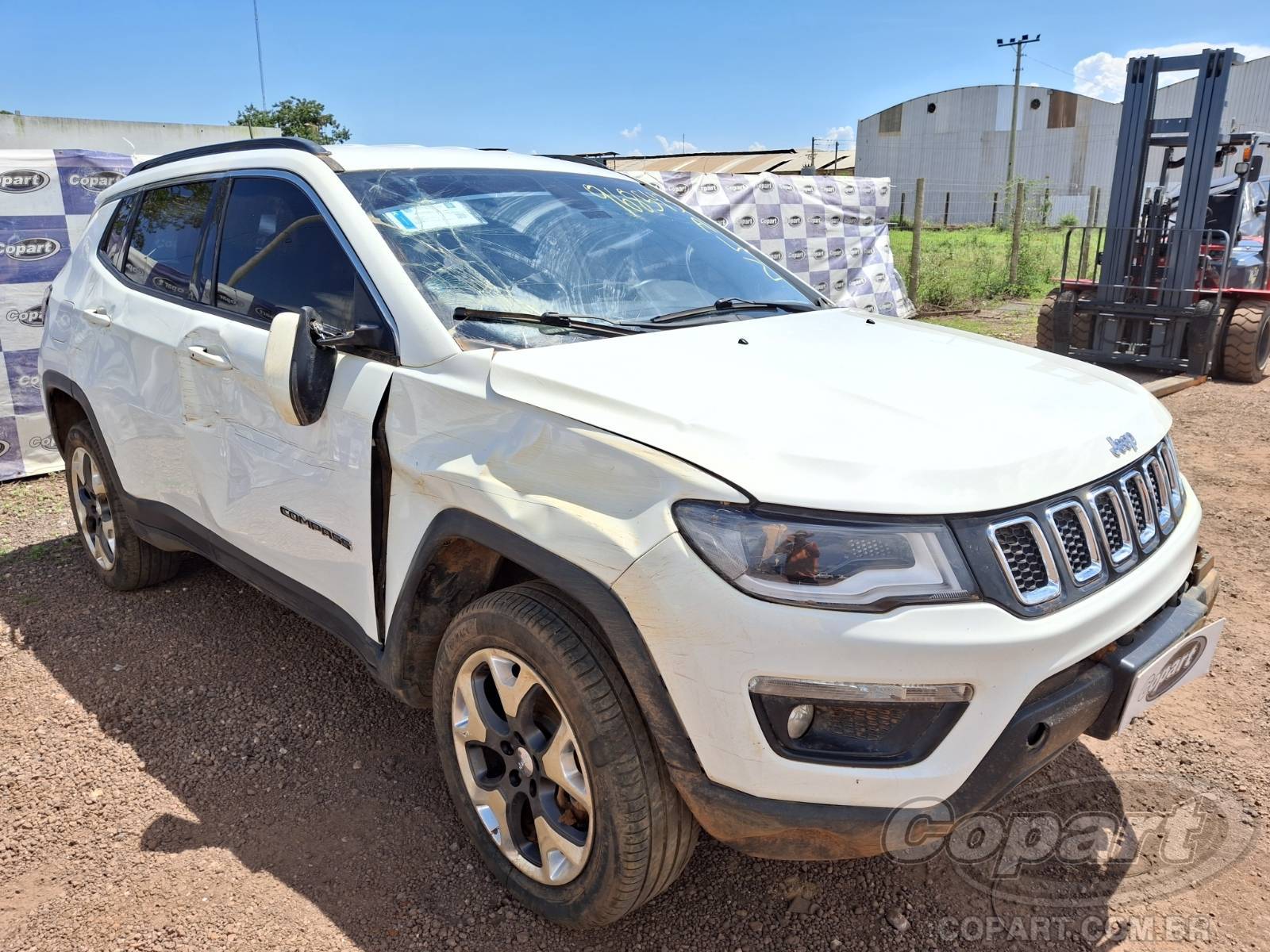 Veículo Jeep Compass Jeep Compass Longitude 2.0 MultiJet Turbo 2020 Médio Estado 2020 em leilão
