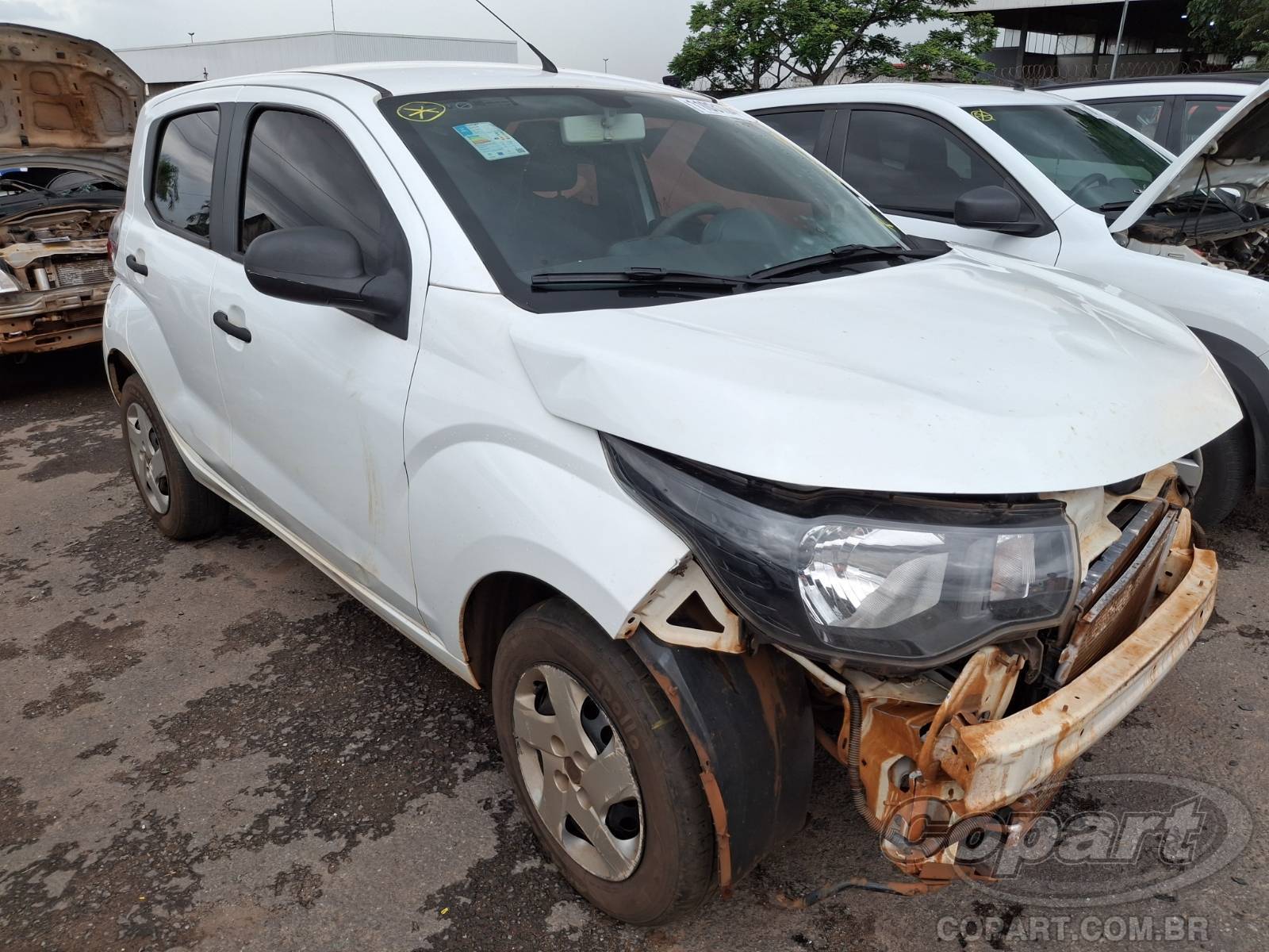 Veículo Fiat Mobi FIAT MOBI 2020 - Motor dá partida e engrena 2020 em leilão