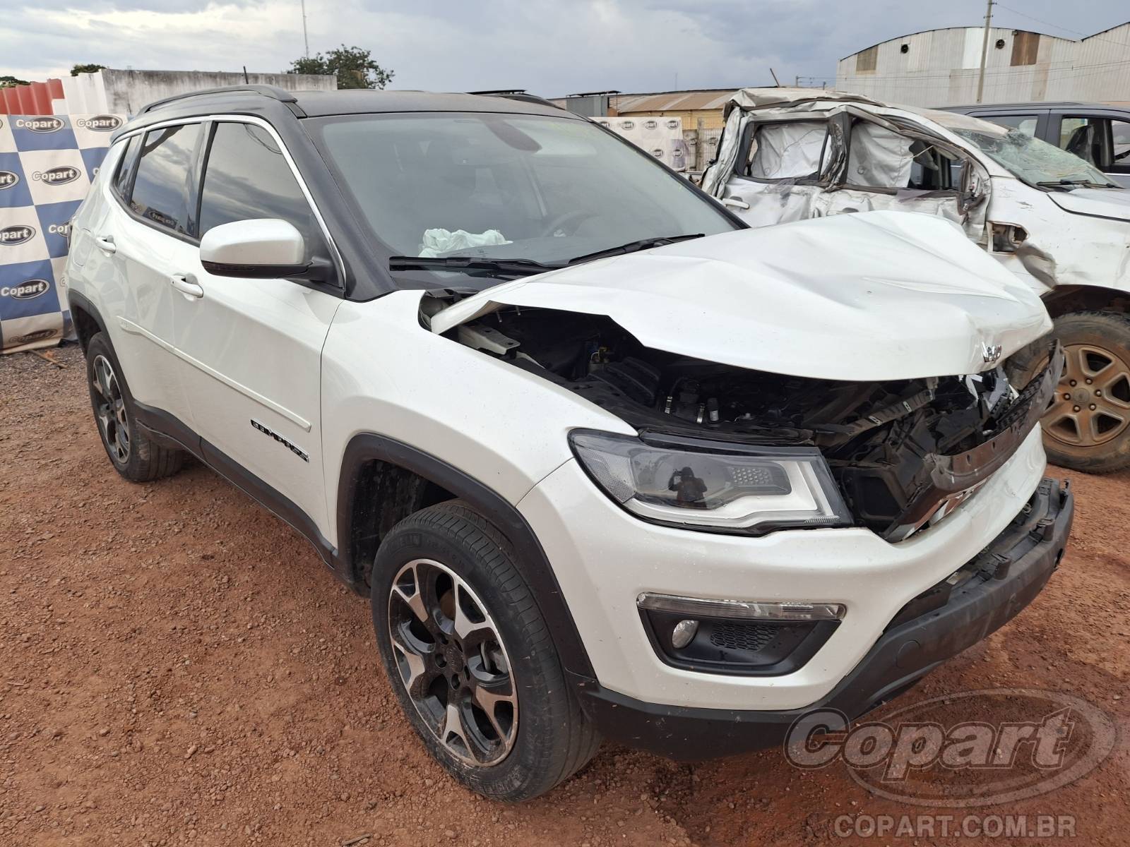 Veículo Fiat Compass JEEP COMPASS 2.0 MULTIJET TURBO DIESEL 2021 em leilão