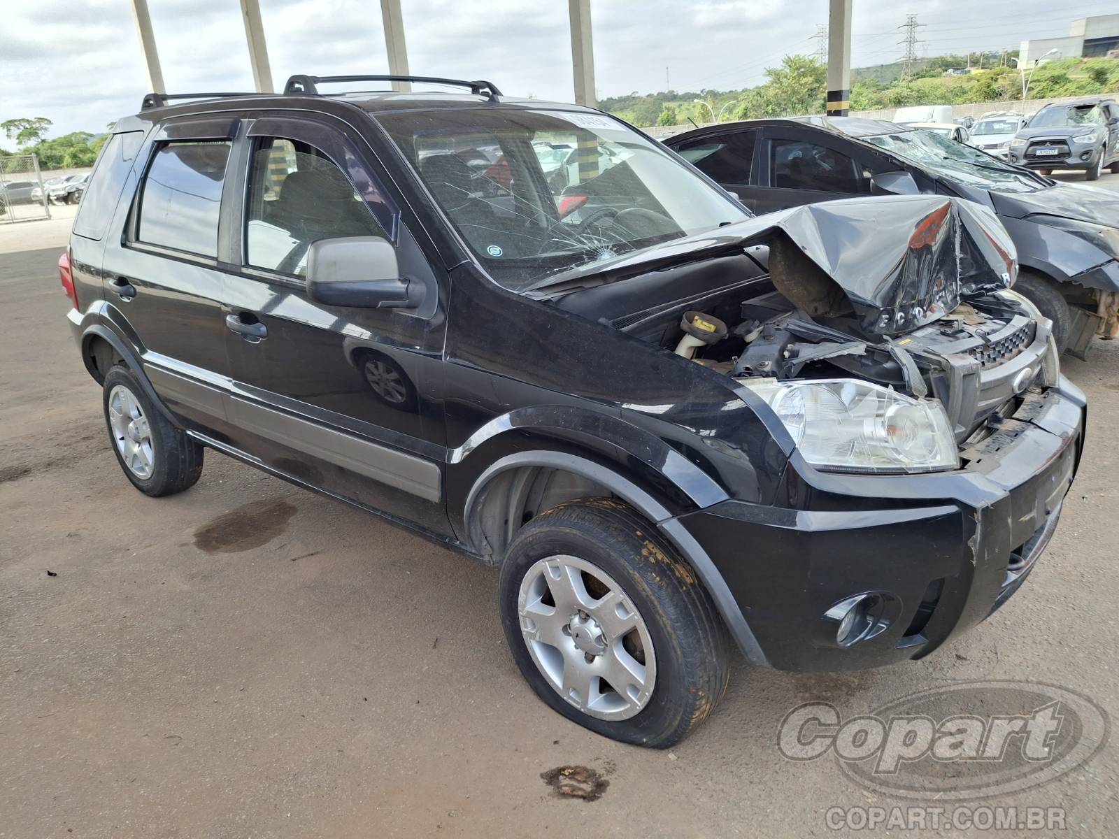 Veículo Ford Ecosport Ford EcoSport XLT 2.0 16V 2009 Colisão Média Monta 2009 em leilão