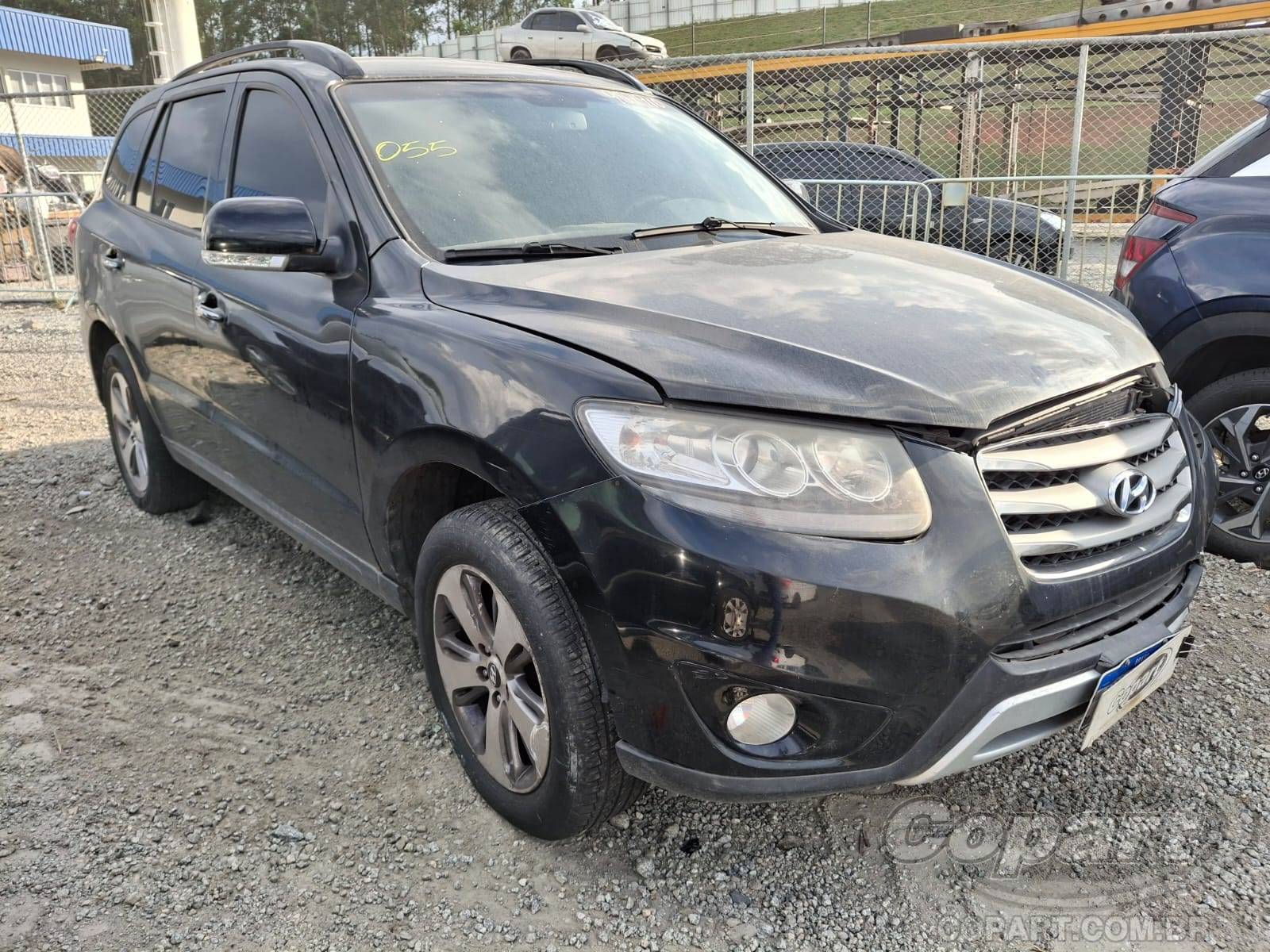 Veículo Hyundai Santa Fe Hyundai Santa Fe V6 3.5 2012 Médio Dano Traseiro 2012 em leilão
